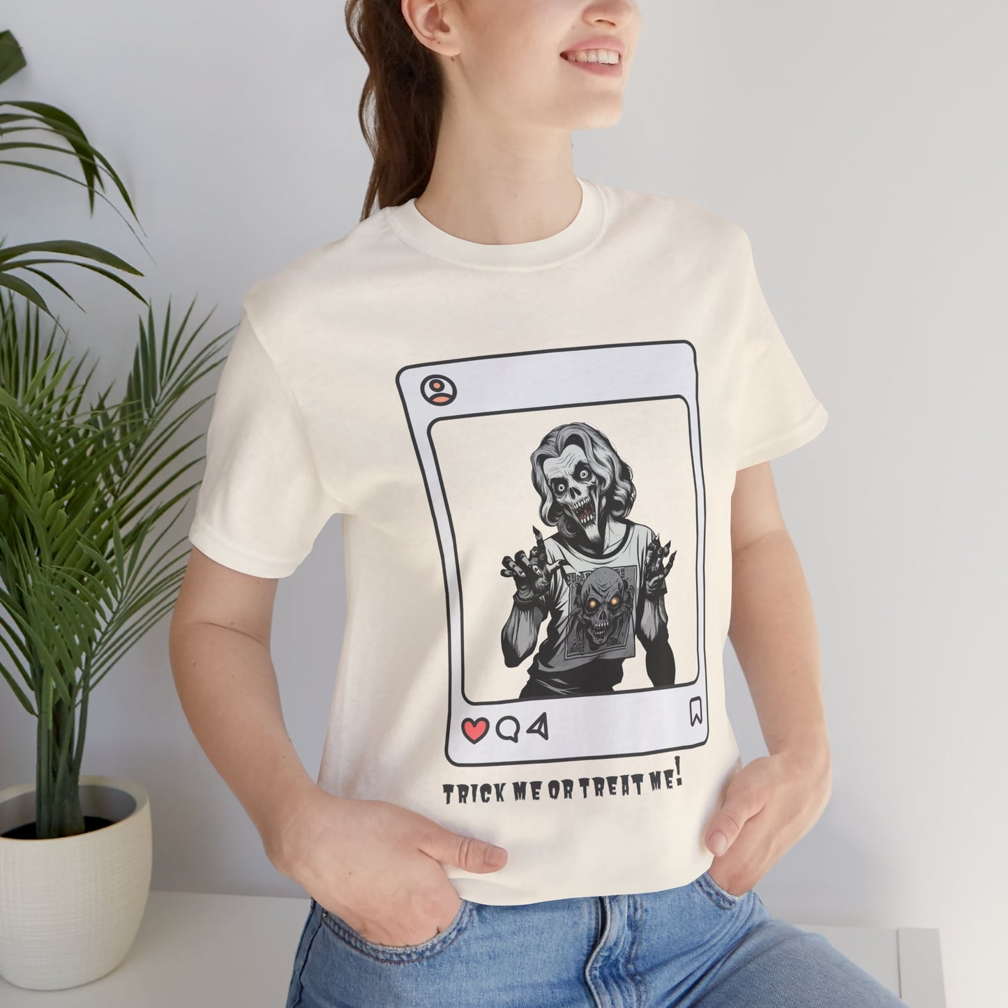 Retro Chilling Zombie Hand T-Shirt | Horror Tee | Halloween Vibes Tee