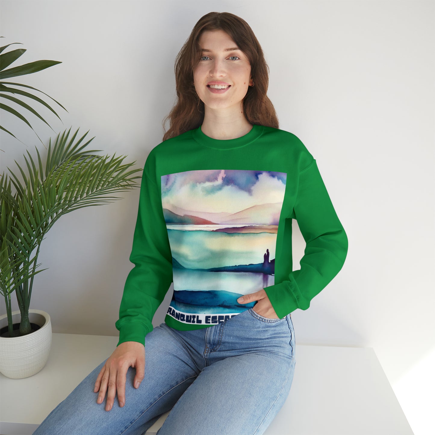 Tranquil Escapes Sweatshirt | Serenity Seeker Unisex Sweatshirt