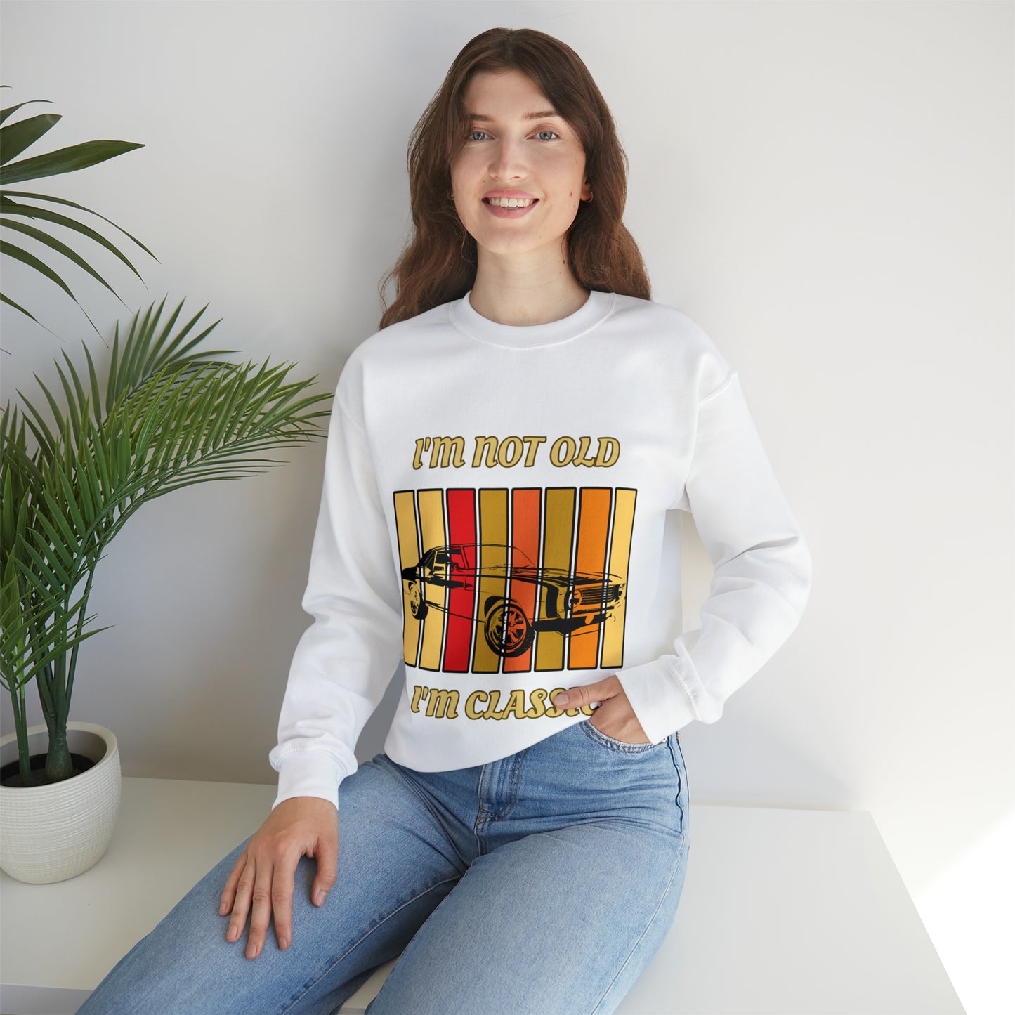 Timeless Charm Sweatshirt | Vintage Vibes Unisex Sweatshirt