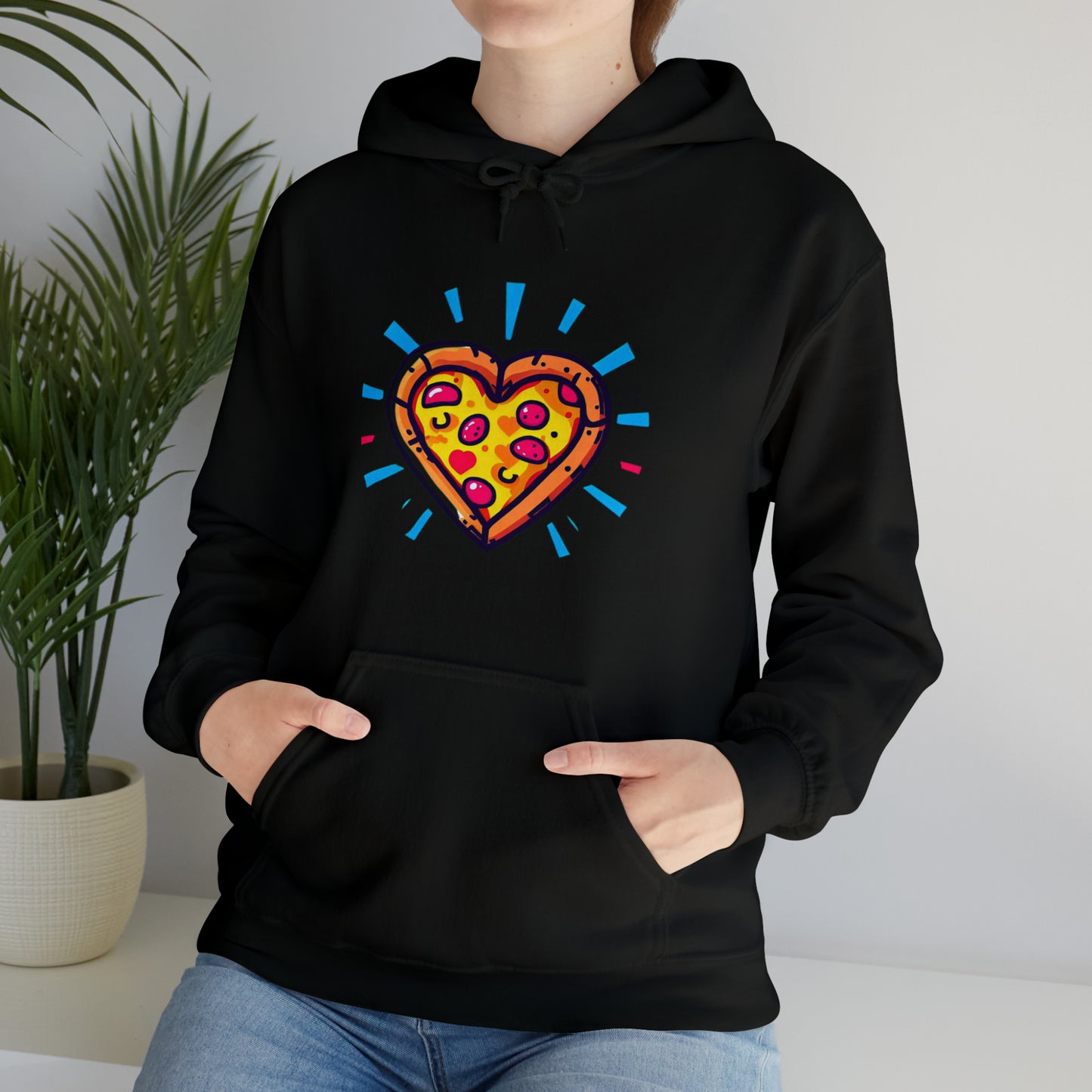 Slice of Love: Pizza My Heart Unisex Hoodie | Pizza Passion Hoodies