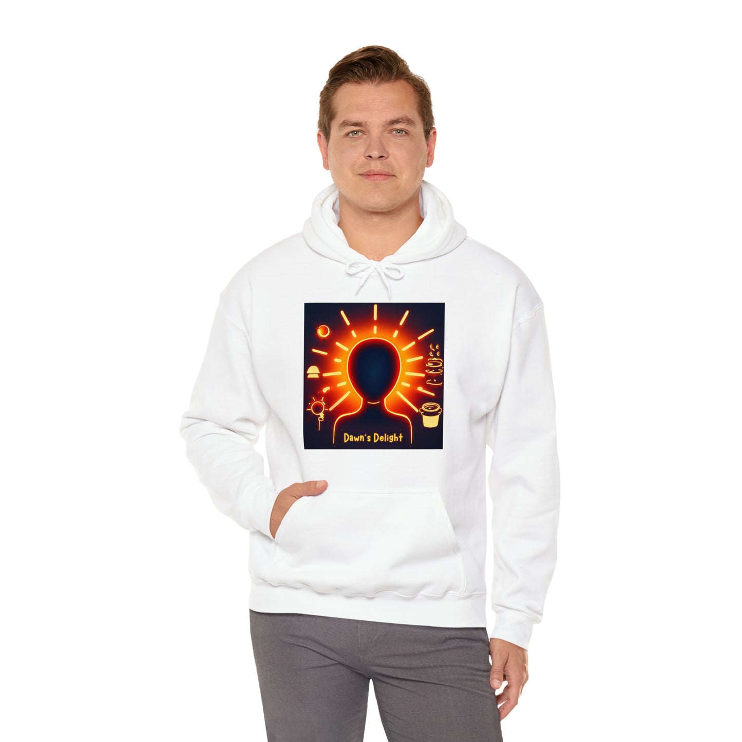 Dawn's Delight: Morning Person Unisex Hoodie | Sunrise Vibes Hoodies