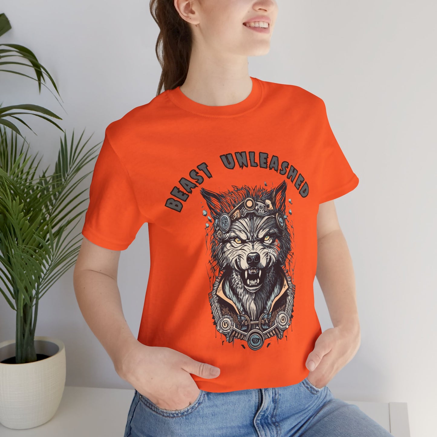 Dramatic Werewolf Transformation: Unleash the Beast T-Shirt | Halloween Vibes Tee