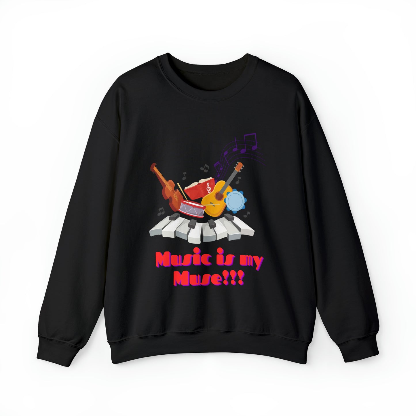 Harmonize with Melodic Magic Sweatshirt | Music is my Muse Sweatshirt