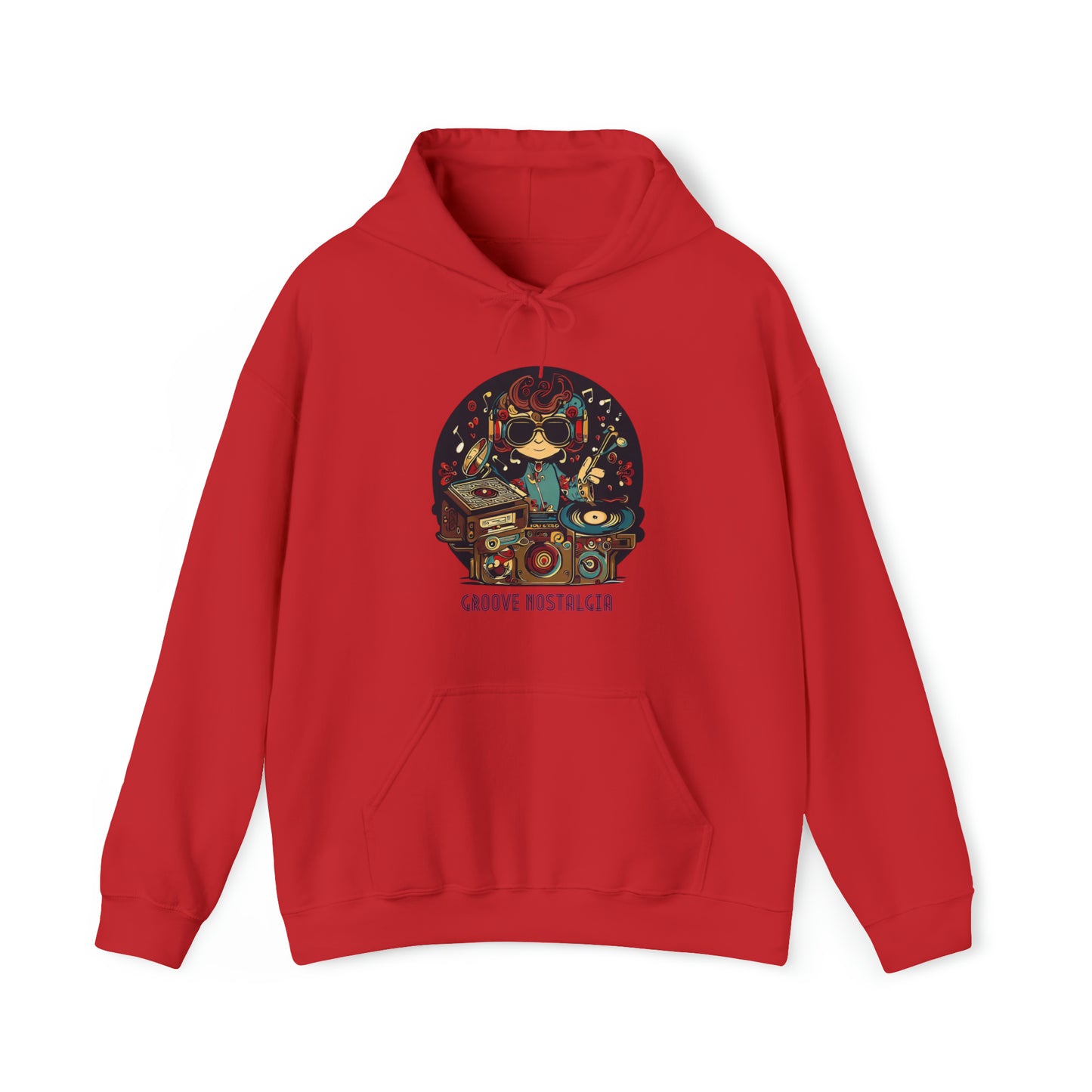 Groove Nostalgia: Vintage Vinyl Lover Unisex Hoodie | Retro Rhythms Hoodies