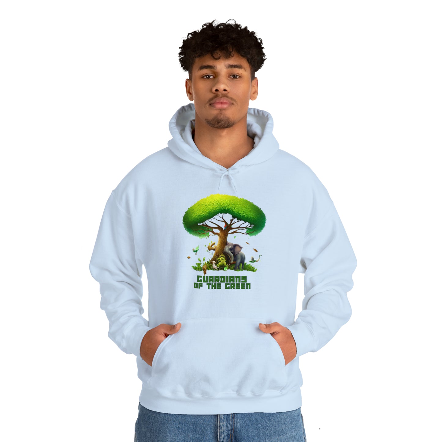 Guardians of the Green: Nature Nurturer Unisex Hoodie | Wildlife Harmony Hoodies