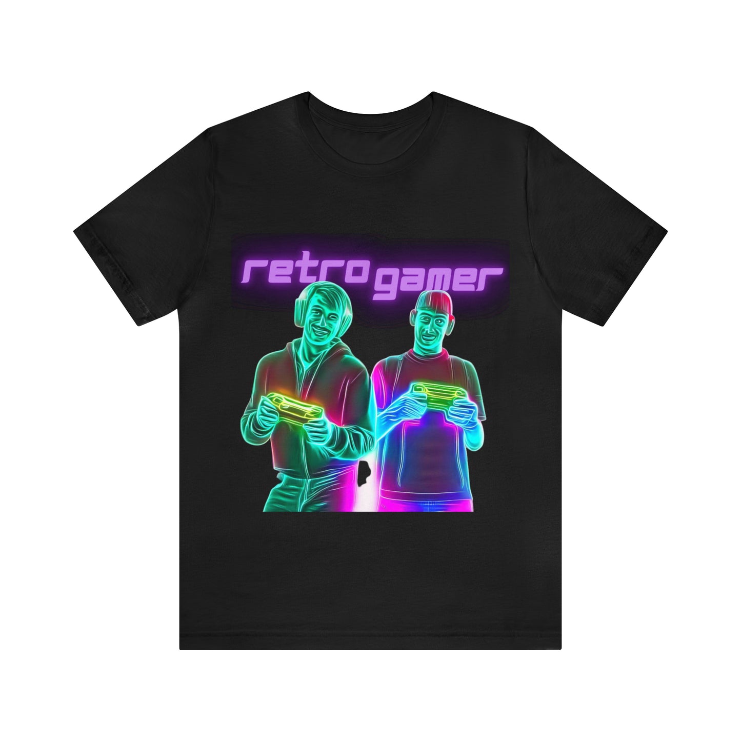 Vintage Gaming Vibes: Retro Gamer Unisex Tee | Pixel Nostalgia T-Shirts