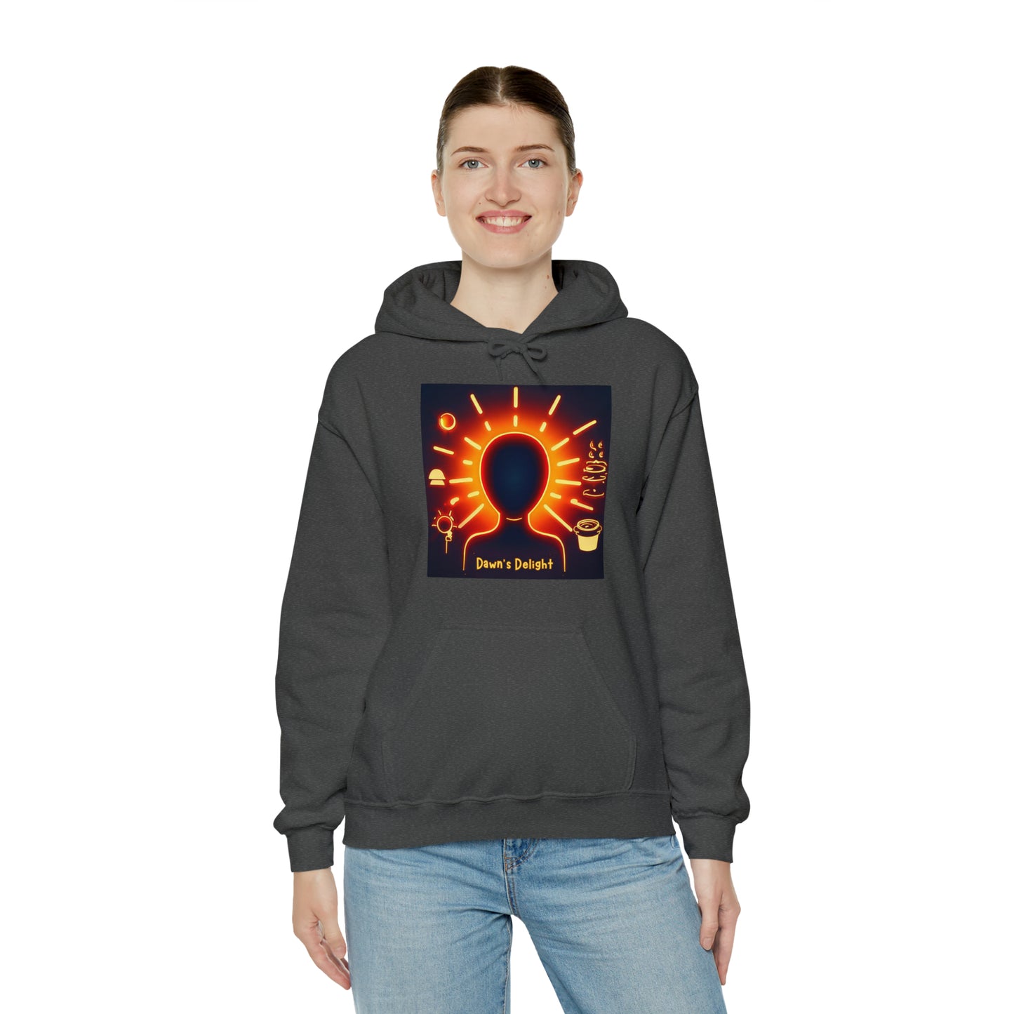 Dawn's Delight: Morning Person Unisex Hoodie | Sunrise Vibes Hoodies