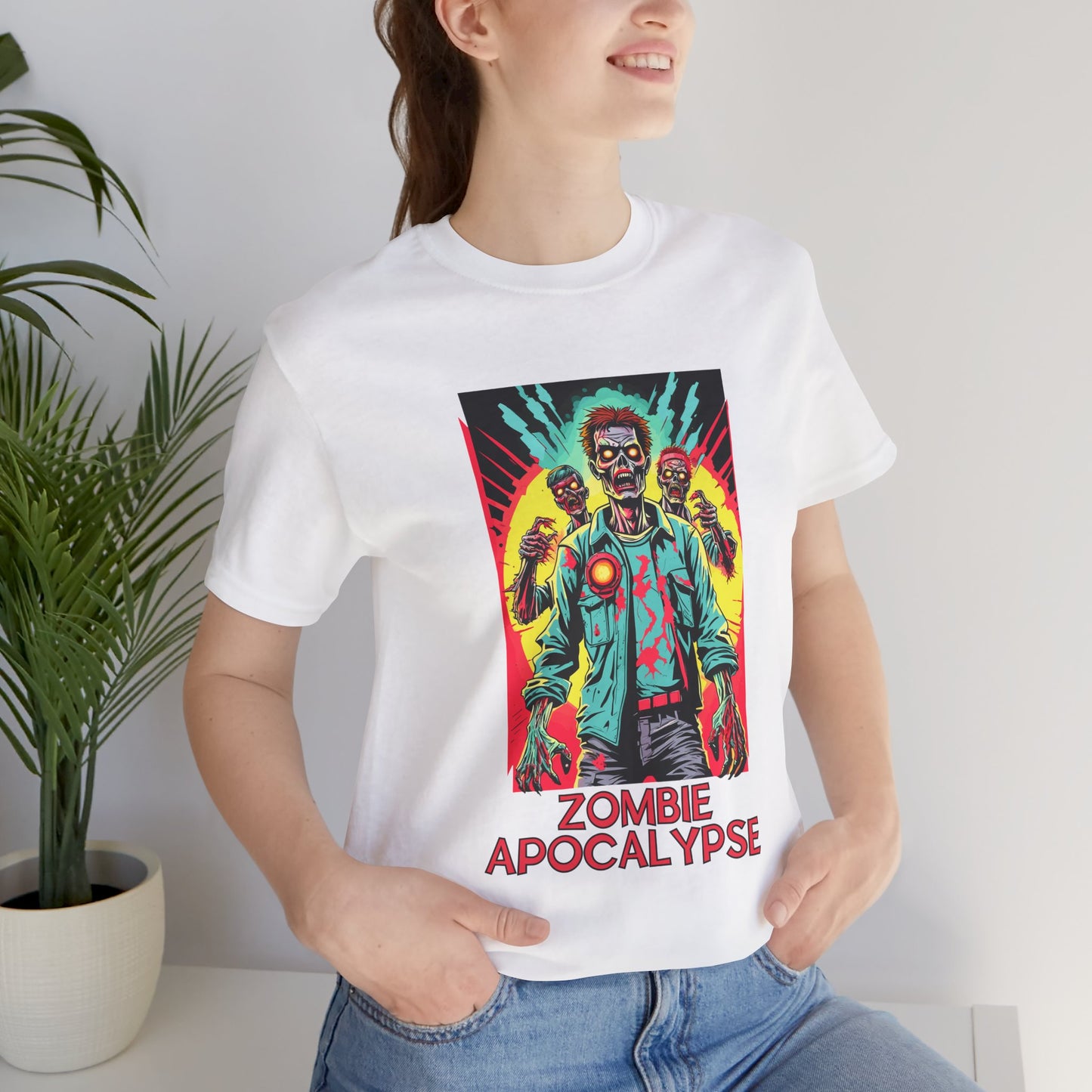 Comic Book Heroes: Zombie Apocalypse Survivors T-Shirt |Halloween Vibes Tee