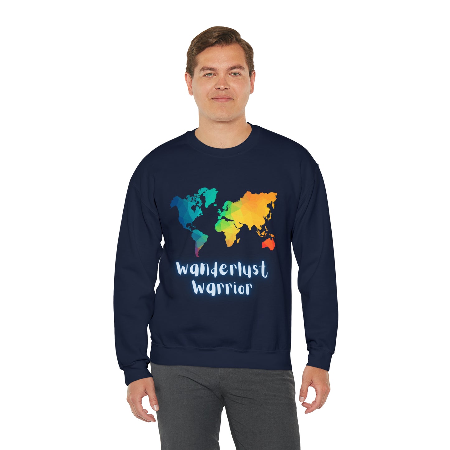 Explore, Wander, Conquer Sweatshirt | Wanderlust Warrior Sweatshirt