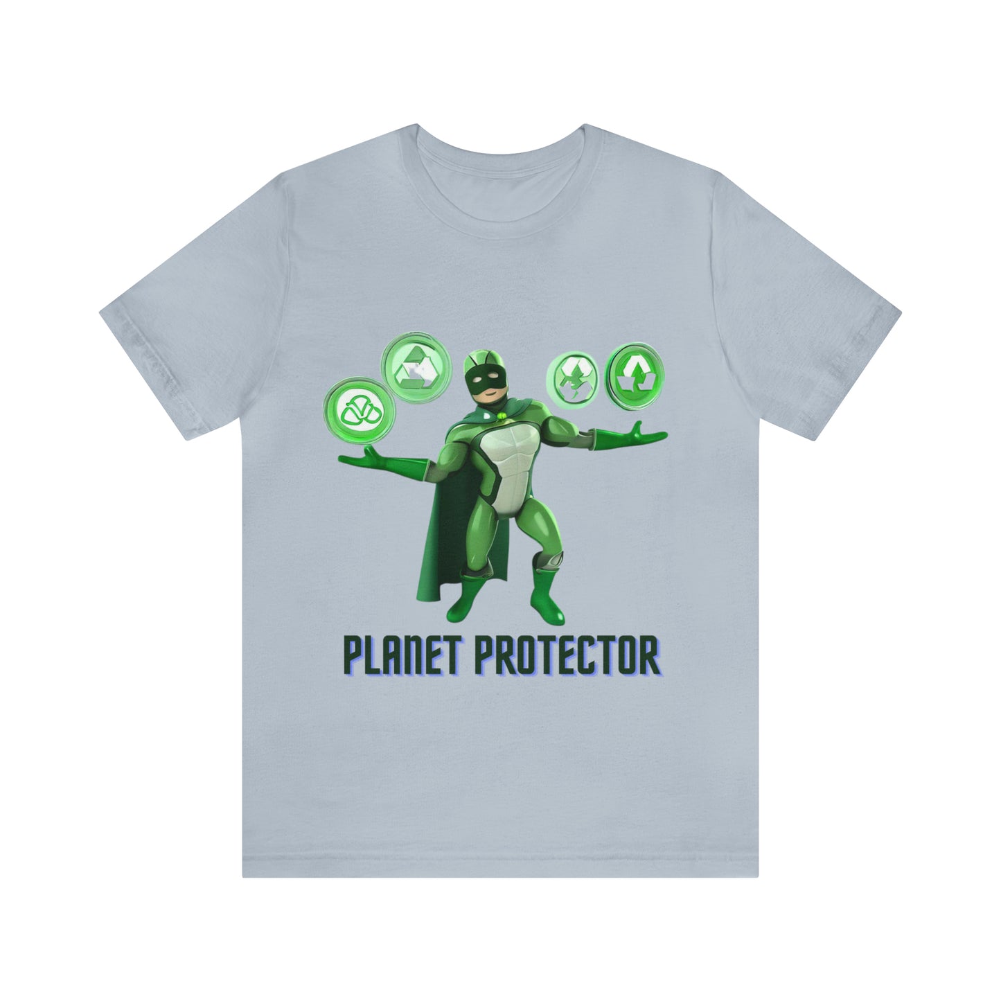 Earth's Guardian: Sustainable Superhero Unisex Tee | Champion of Sustainability T-Shirts