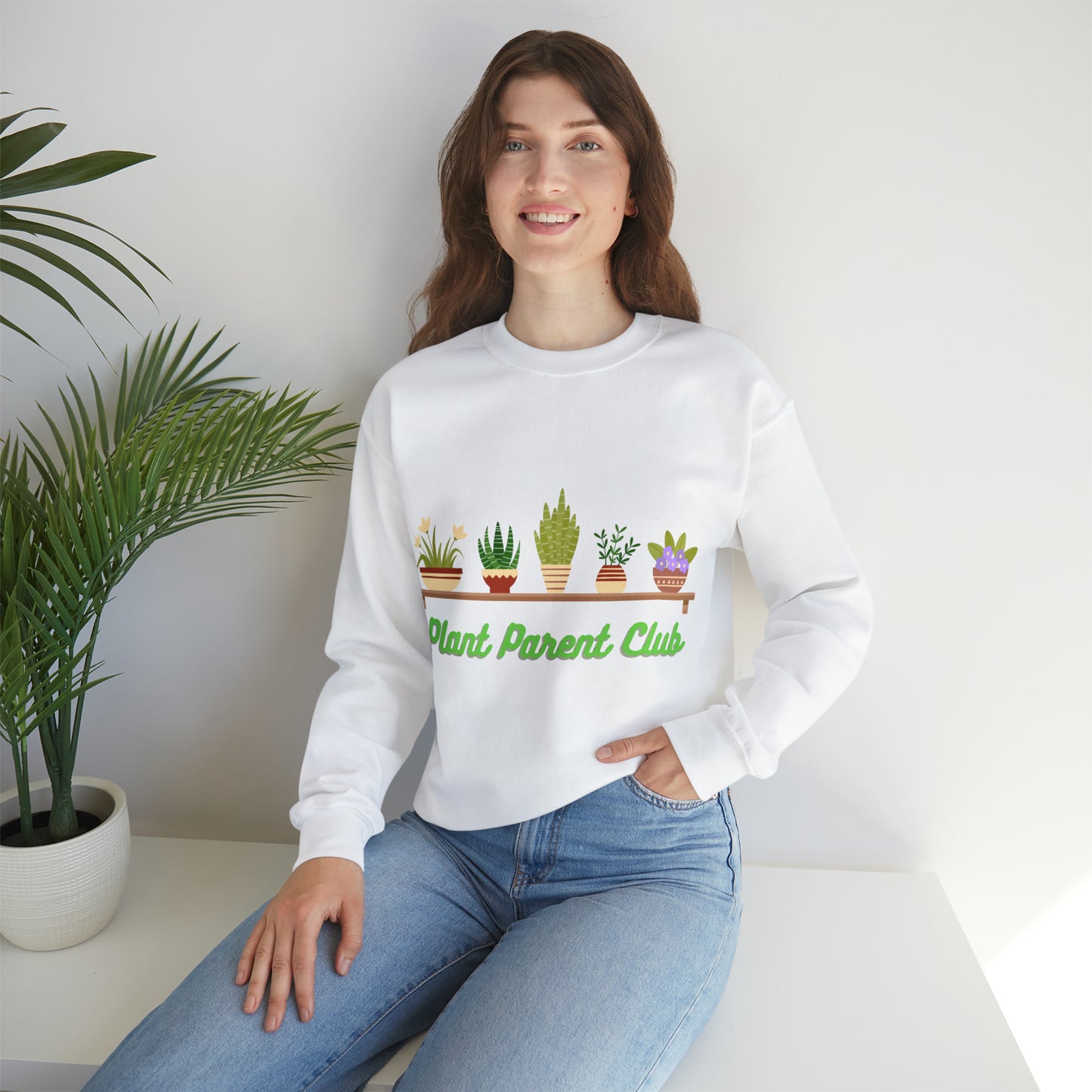 Nurture Nature's Beauty Sweatshirt | Plant Parent Club Sweatshirt