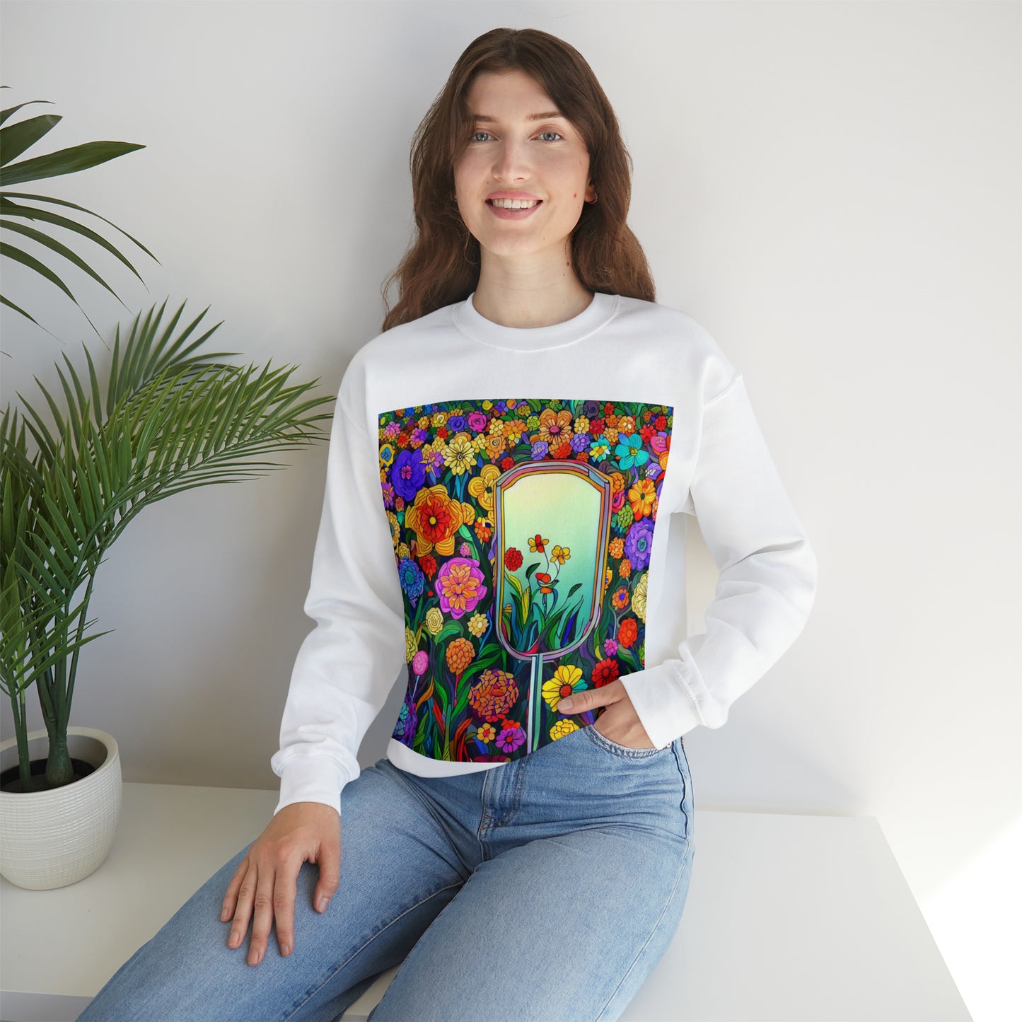 Self-Worth Chronicles Sweatshirt | Empowering Unisex Sweatshirt