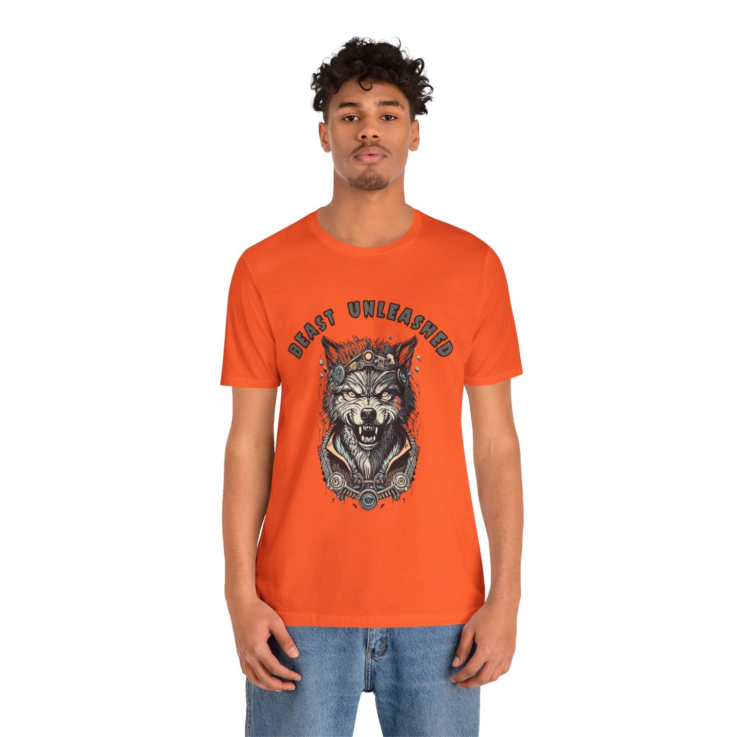 Dramatic Werewolf Transformation: Unleash the Beast T-Shirt | Halloween Vibes Tee