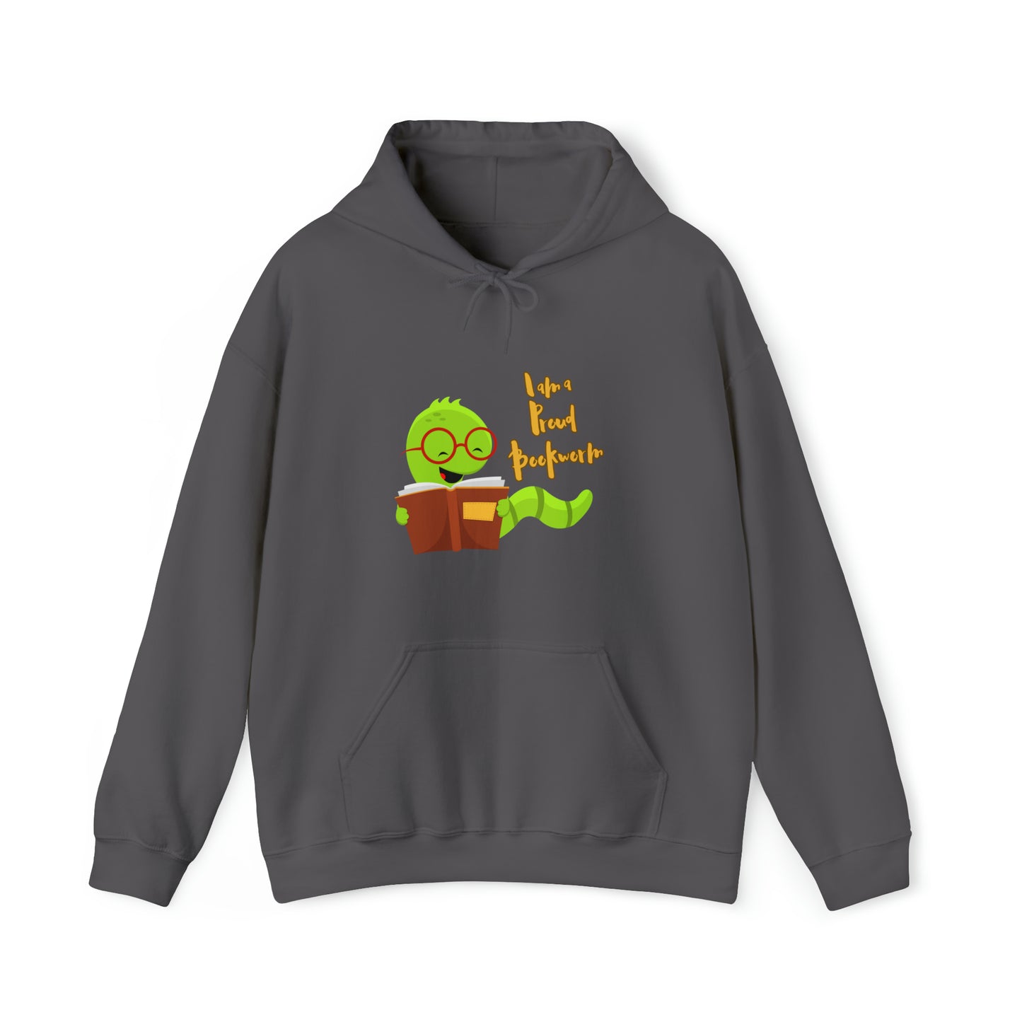 Literary Passion Unleashed: Bookworm & Proud Hoodie | Literary Passion Unleashed Unisex Hoodies