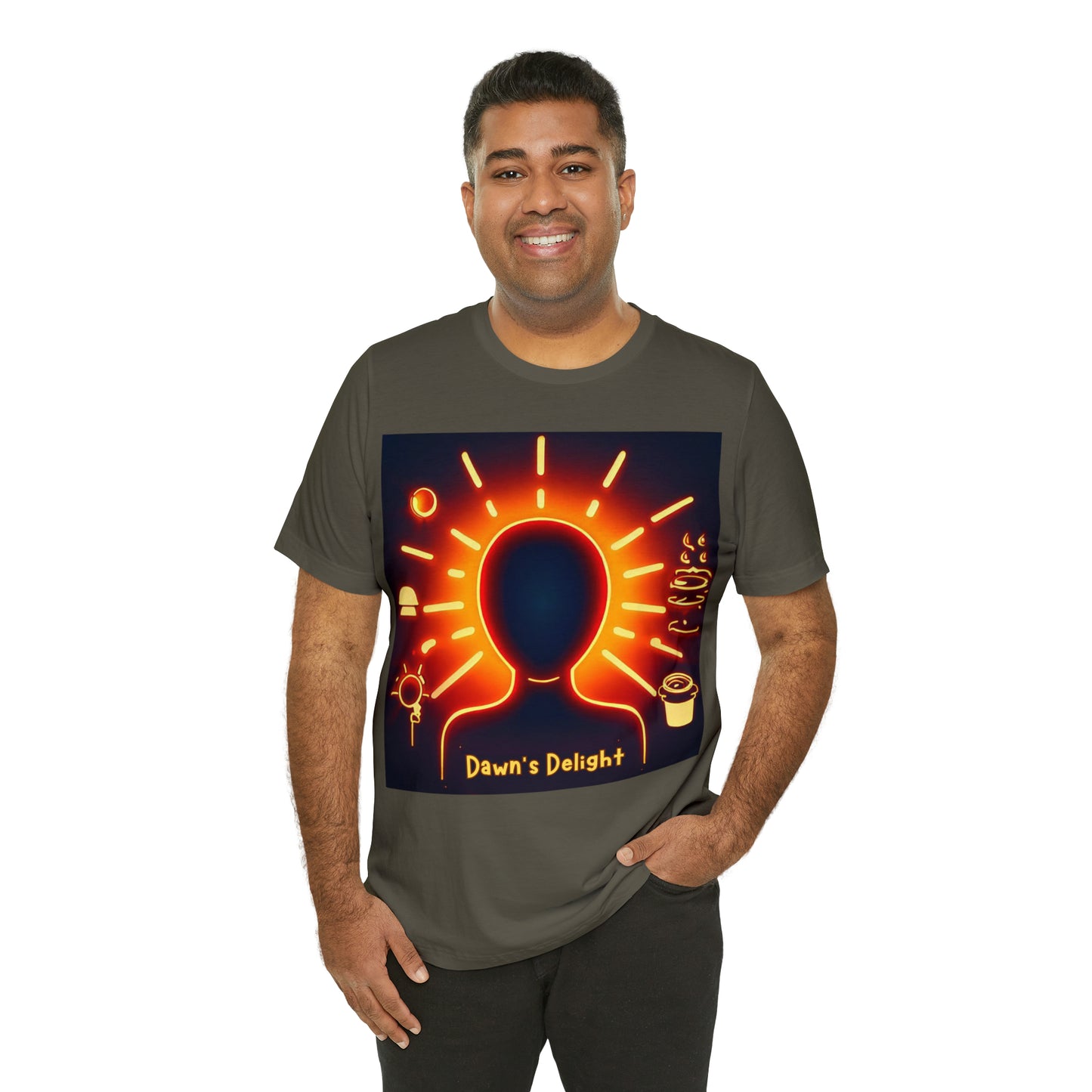 Dawn's Delight: Morning Person Unisex Tee | Sunrise Vibes T-Shirts