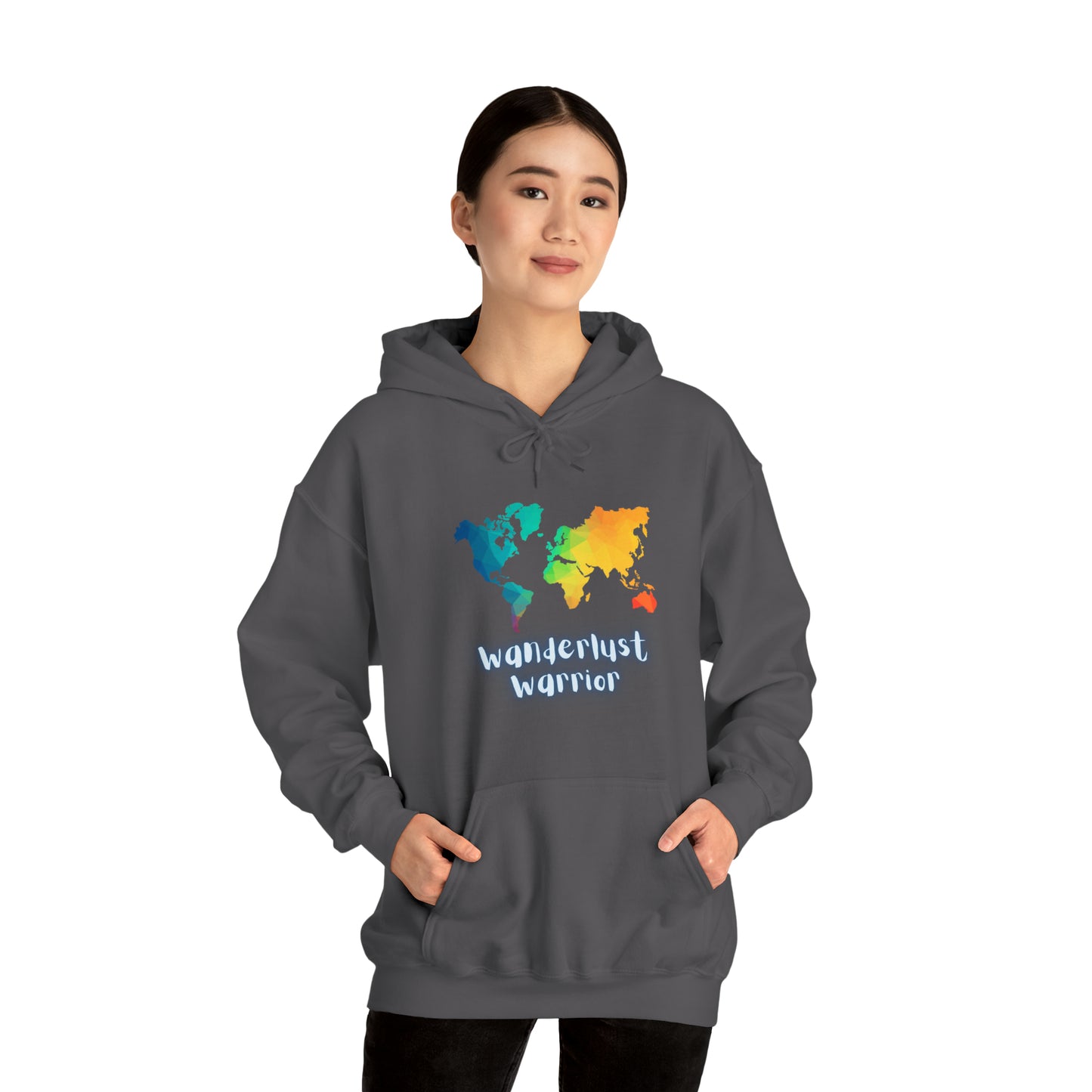 Explore, Wander, Conquer: Wanderlust Warrior Hoodie | Roaming Free Hoodies