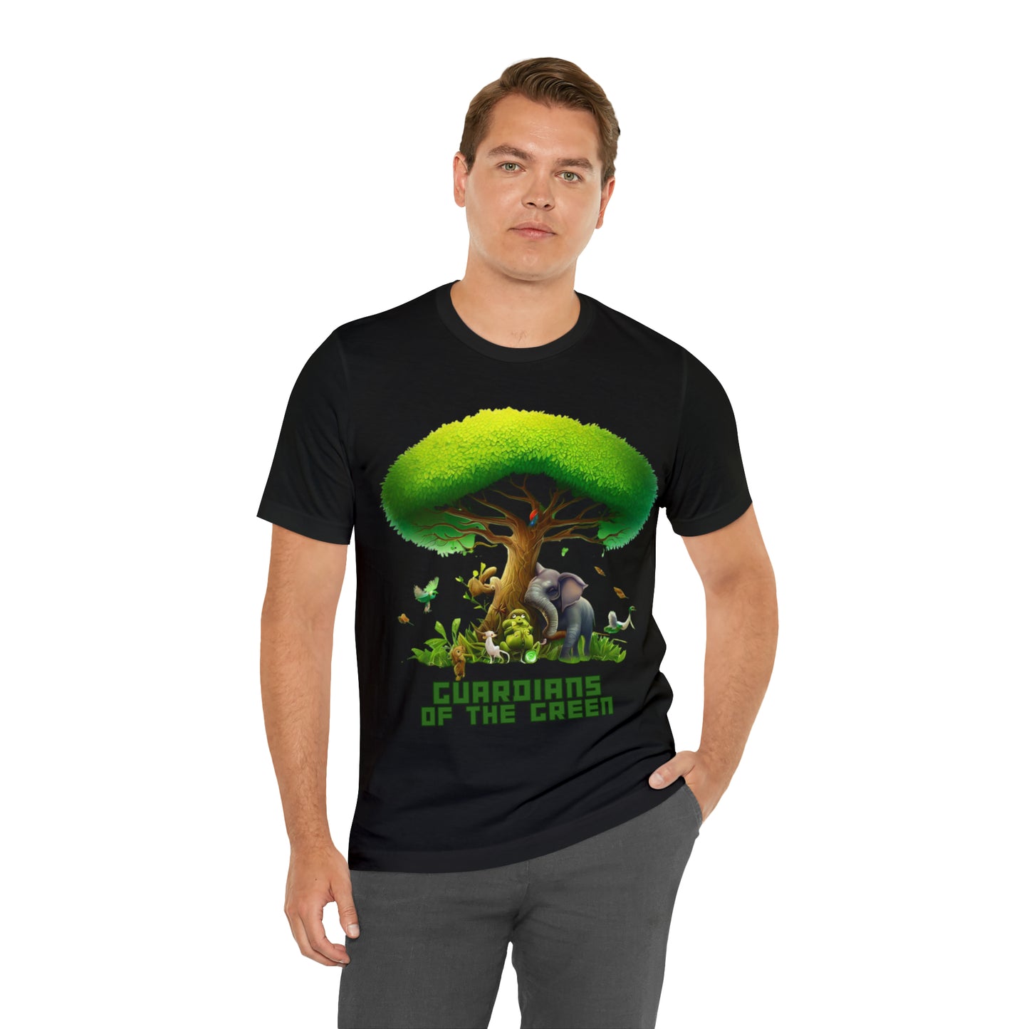 Guardians of the Green: Nature Nurturer Unisex Tee | Wildlife Harmony T-Shirts