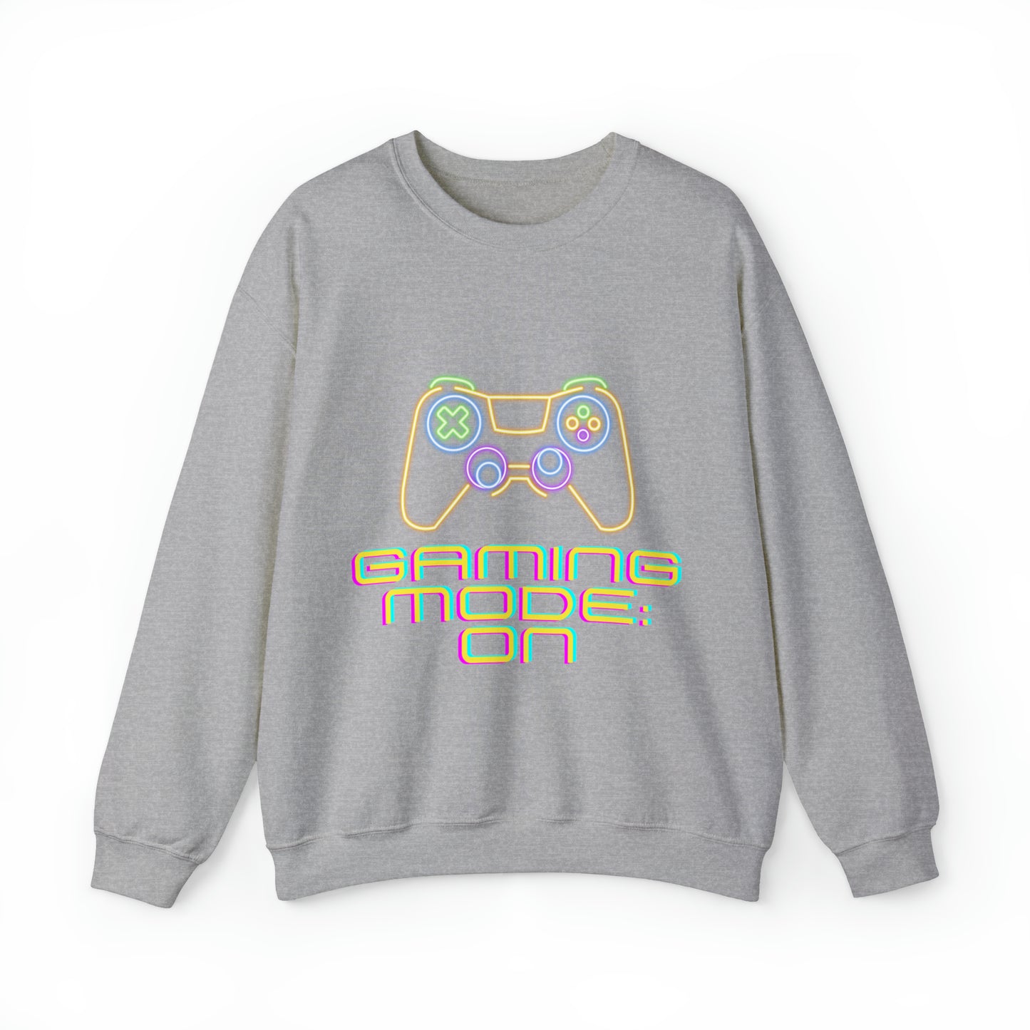 Pixel Power Activated Sweatshirt | Gaming Mode ON Sweatshirt