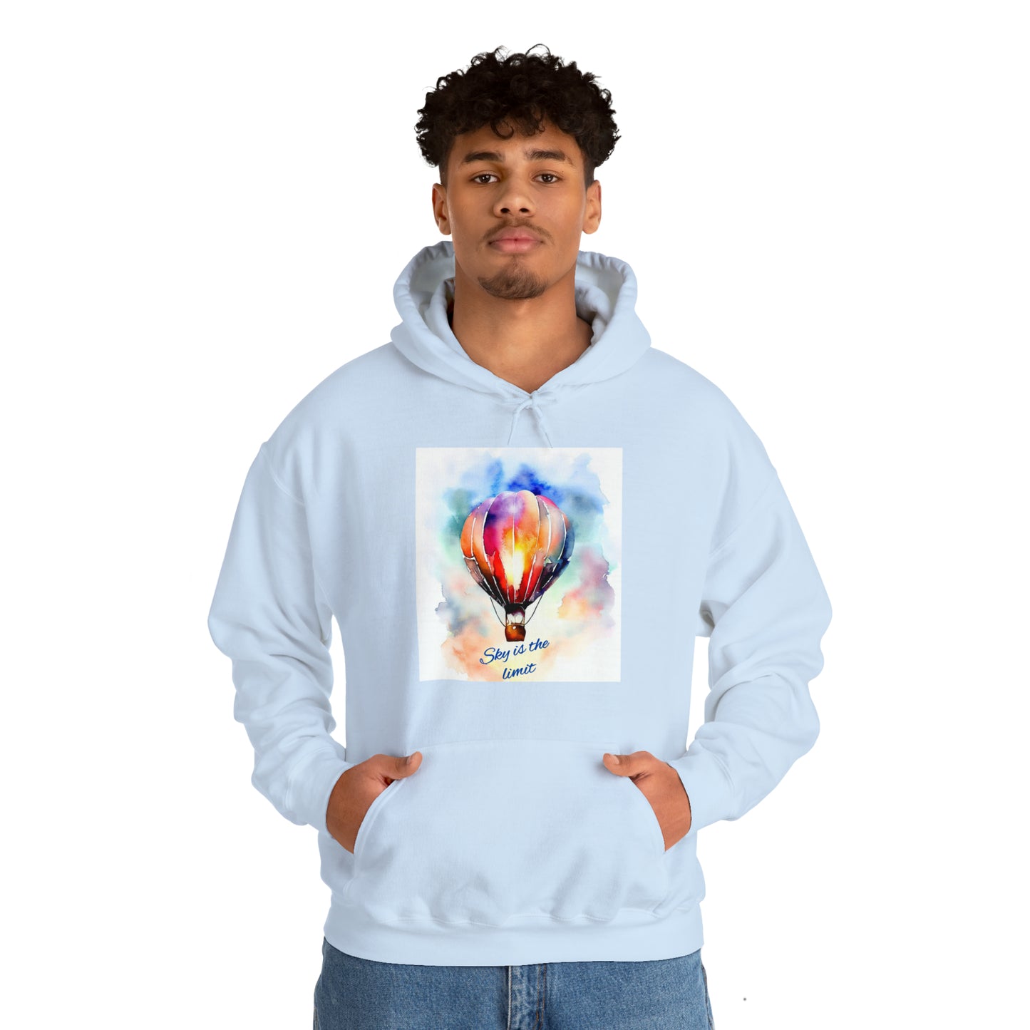 Boundless Horizons: Sky's the Limit Unisex Hoodie | Elevate Your Dreams Hoodies