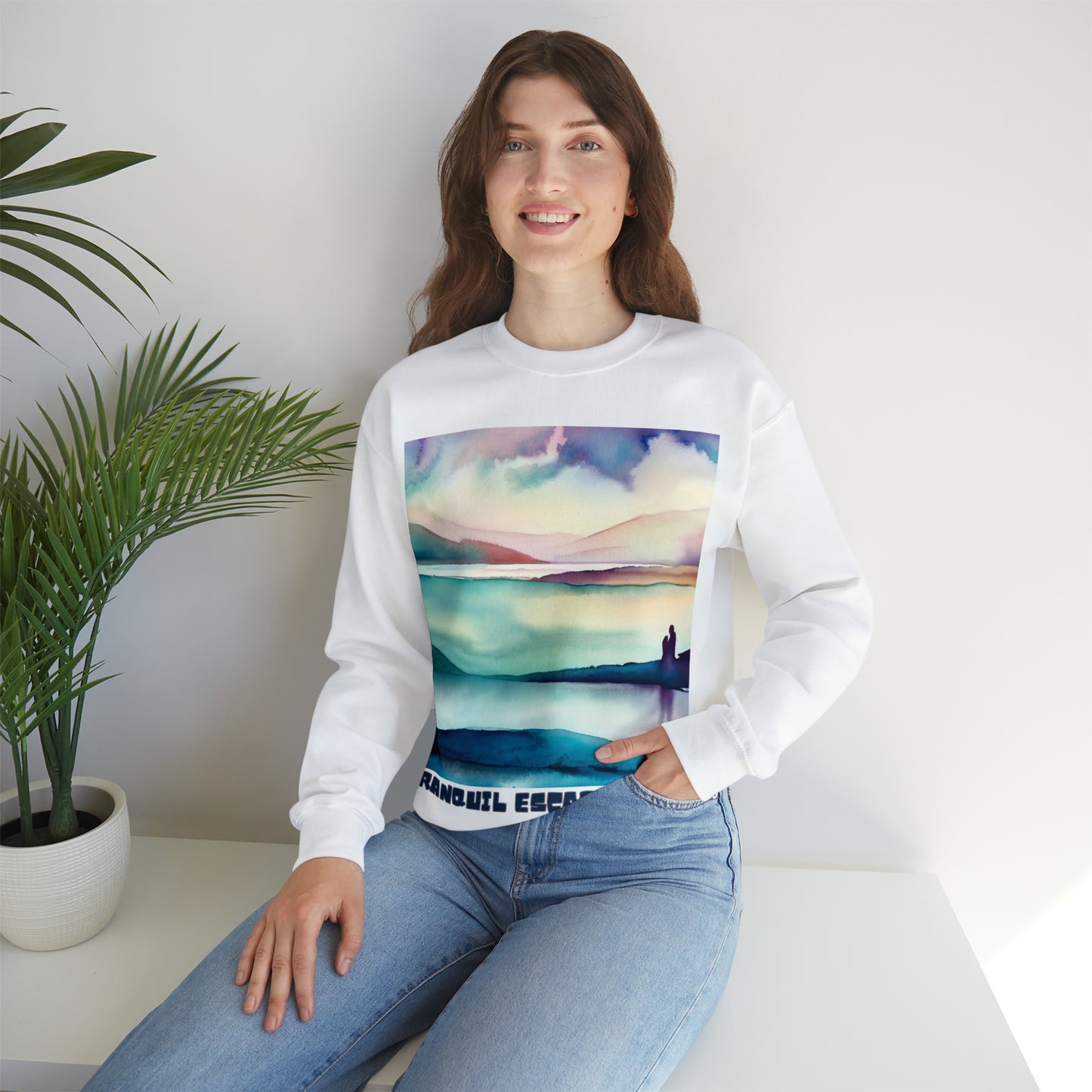 Tranquil Escapes Sweatshirt | Serenity Seeker Unisex Sweatshirt