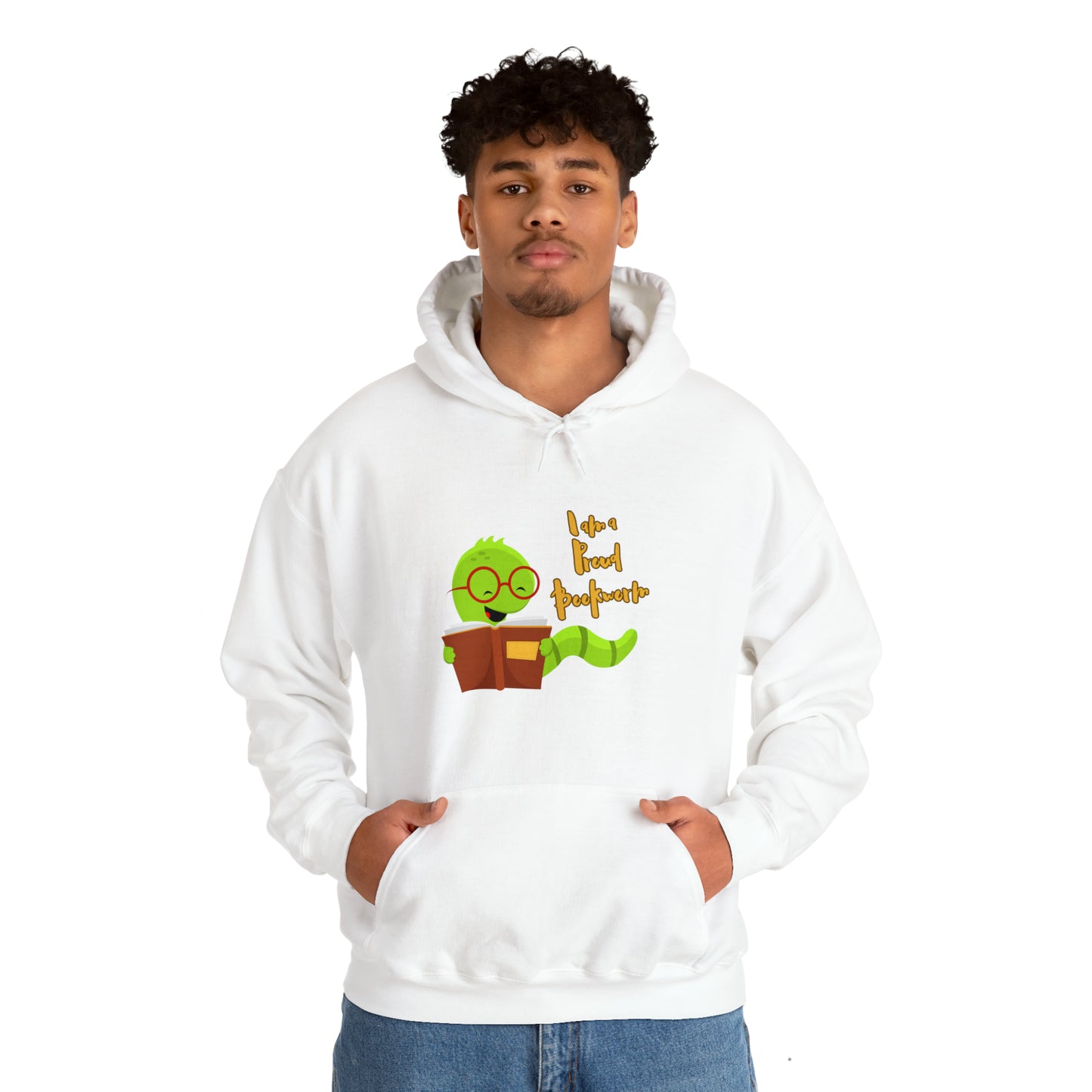 Literary Passion Unleashed: Bookworm & Proud Hoodie | Literary Passion Unleashed Unisex Hoodies