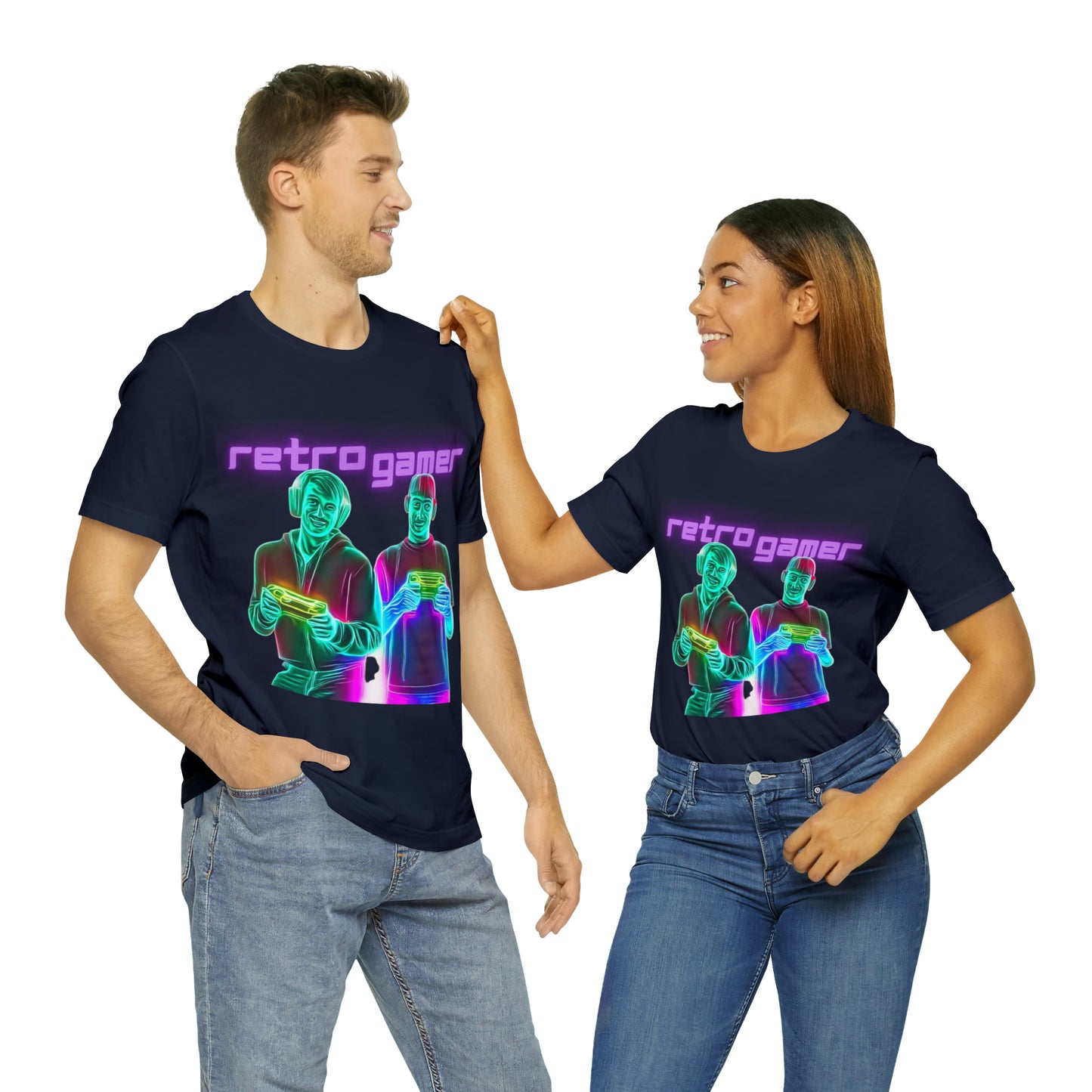 Vintage Gaming Vibes: Retro Gamer Unisex Tee | Pixel Nostalgia T-Shirts