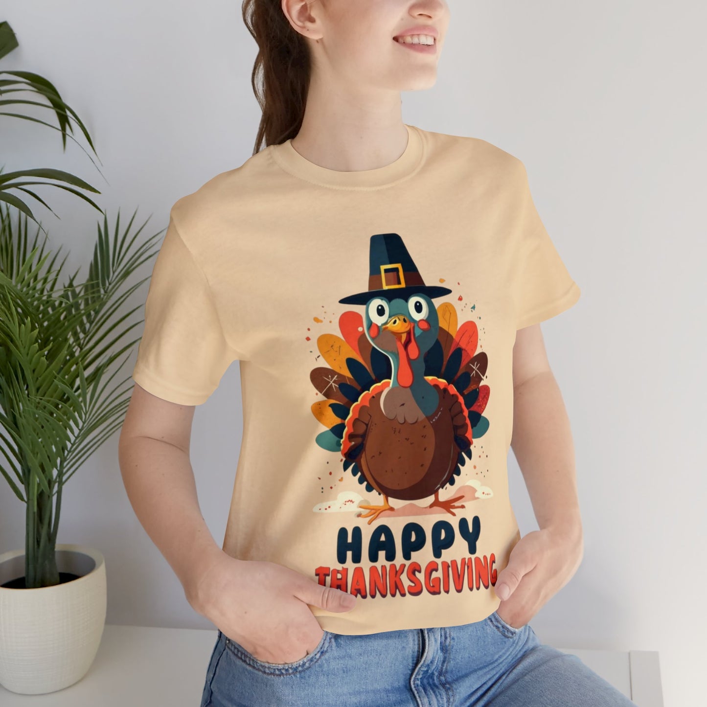 Turkey Time Delight: Vintage Thanksgiving Unisex Tee | Nostalgic Feasts T-Shirts by Be Like No One (BLN1) - The Store