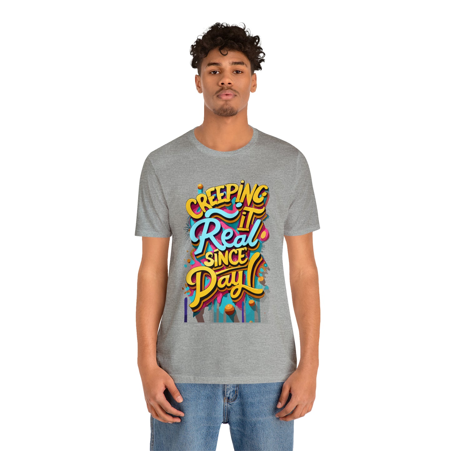 Creepin' It Real Since Day One Halloween T-Shirt - Embrace a Lifetime of Halloween Passion | Halloween Vibes Tee