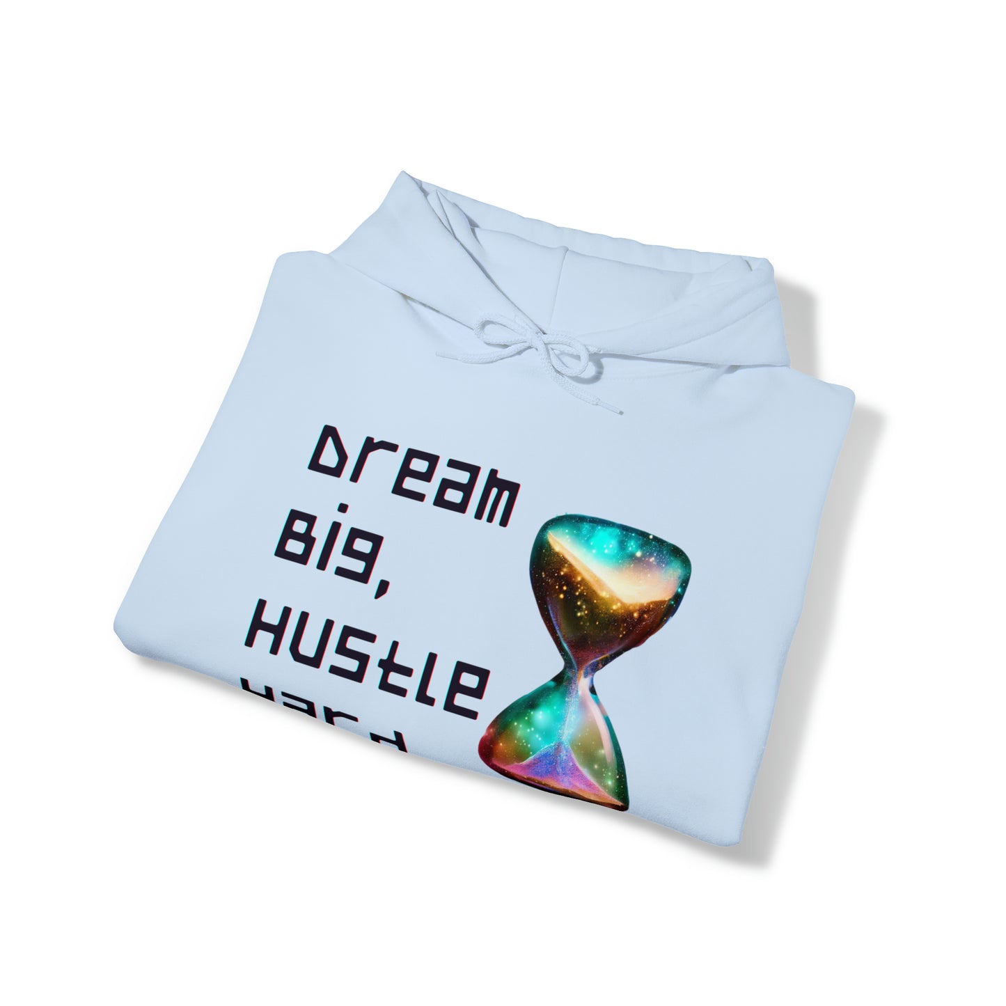 Achieve and Conquer: Dream Big, Hustle Hard Unisex Hoodie | Success Journey Hoodies