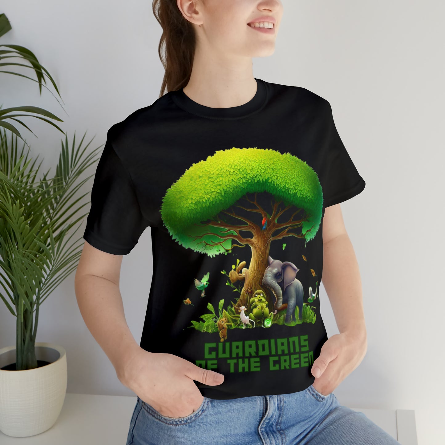 Guardians of the Green: Nature Nurturer Unisex Tee | Wildlife Harmony T-Shirts