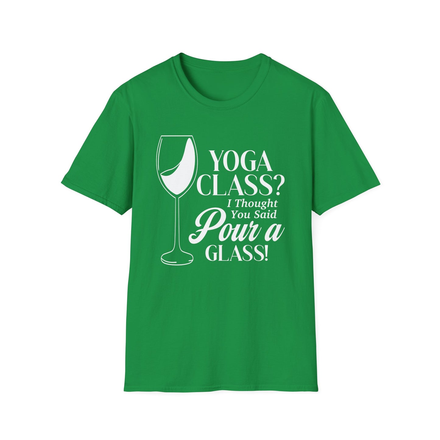 Yoga Class? I Thought You Said Pour a Glass!