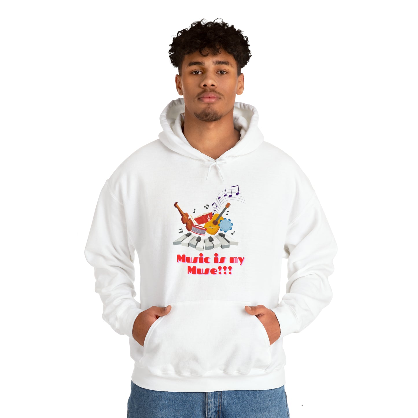 Harmonize with Melodic Magic: Music is my Muse Hoodie | Melodic Magic Hoodies