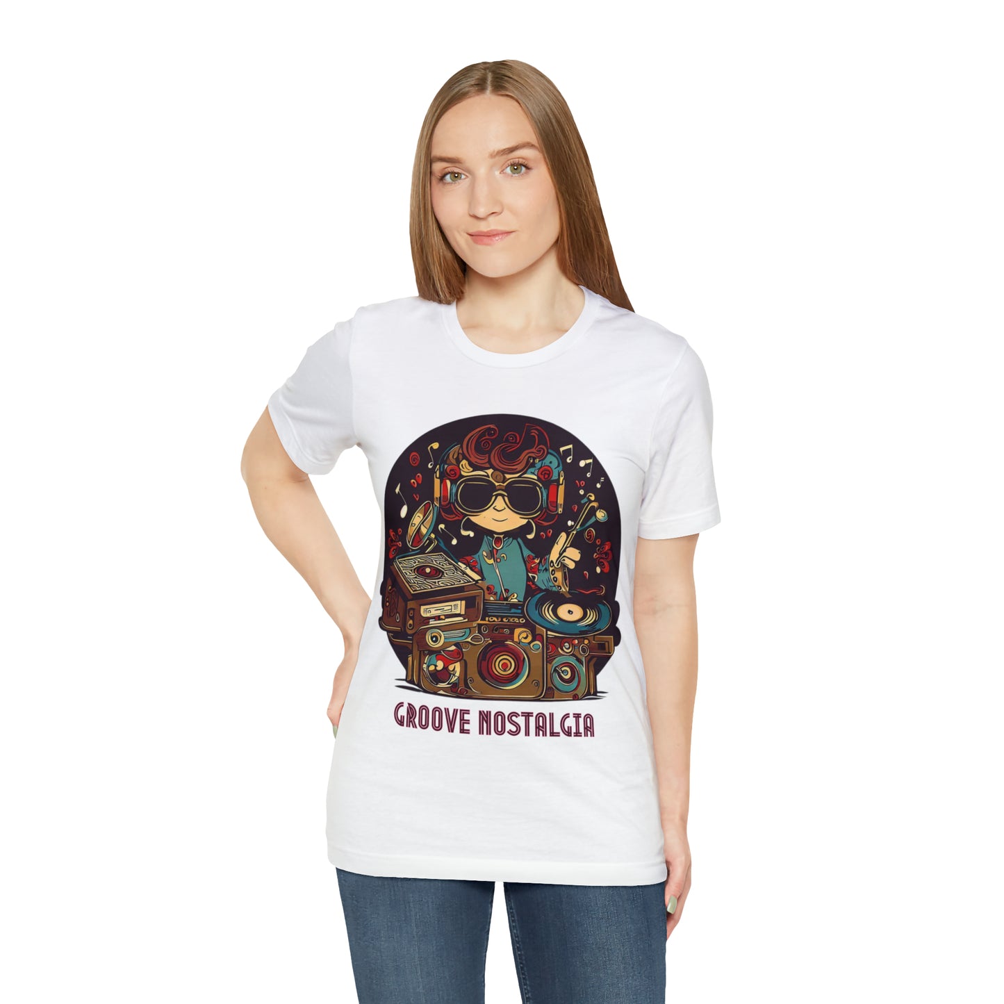 Groove Nostalgia: Vintage Vinyl Lover Unisex Tee | Retro Rhythms T-Shirts