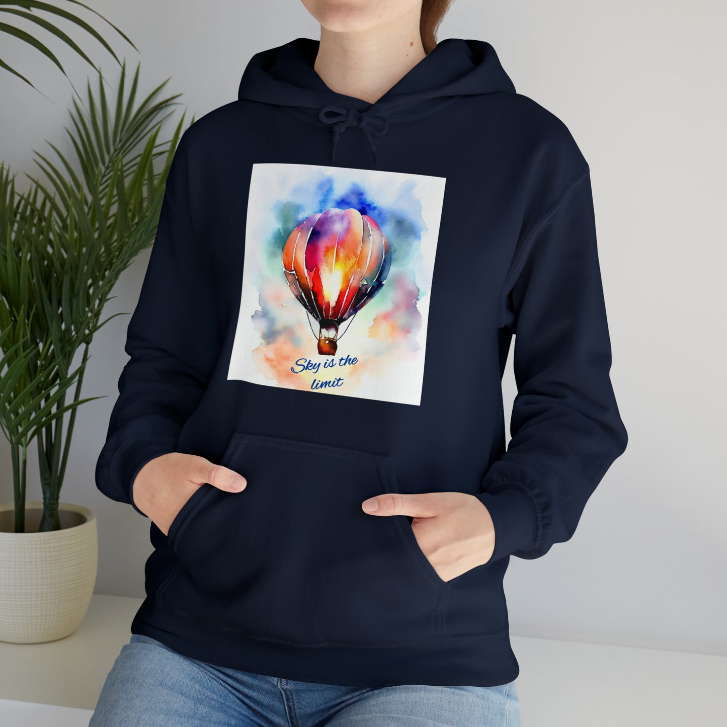 Boundless Horizons: Sky's the Limit Unisex Hoodie | Elevate Your Dreams Hoodies