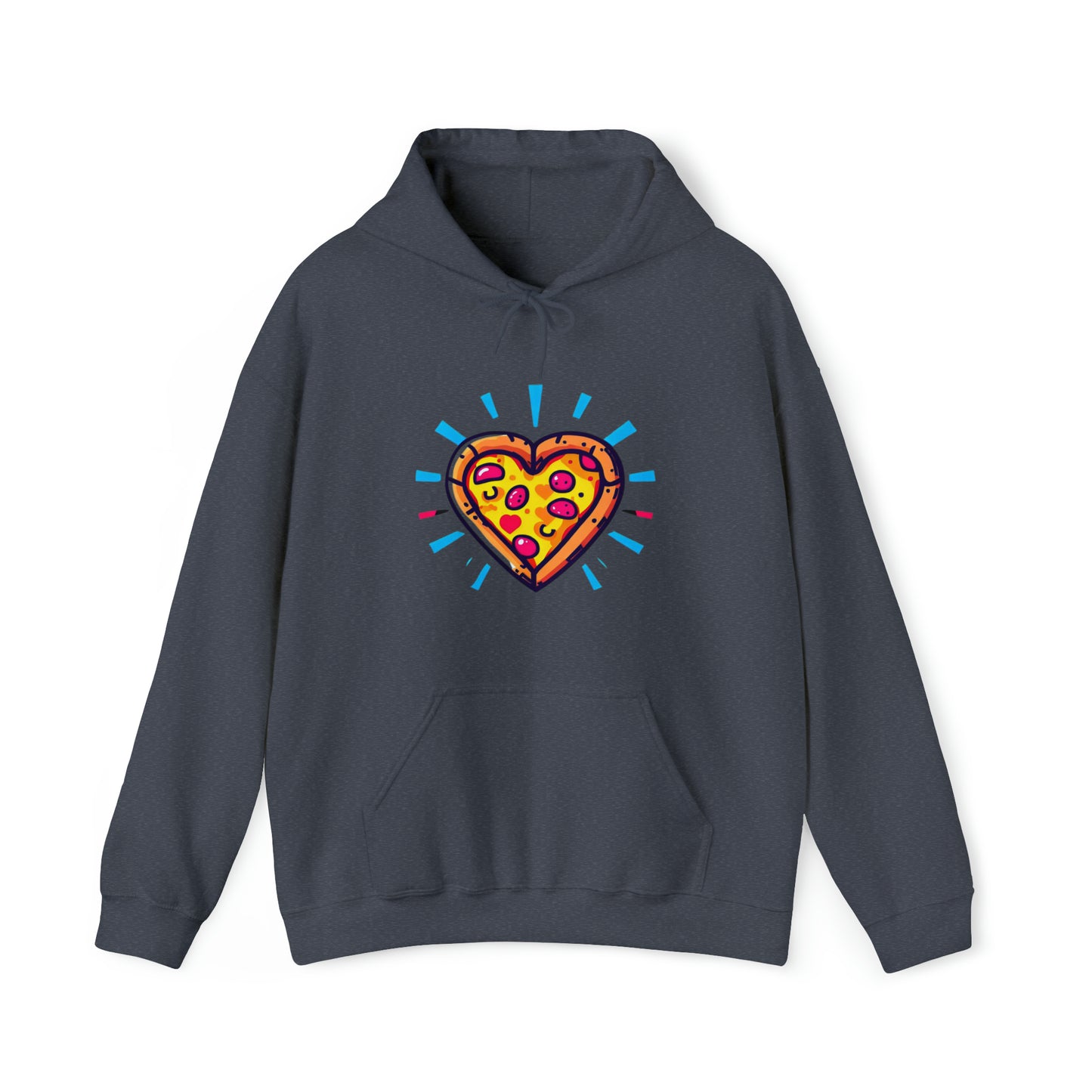 Slice of Love: Pizza My Heart Unisex Hoodie | Pizza Passion Hoodies