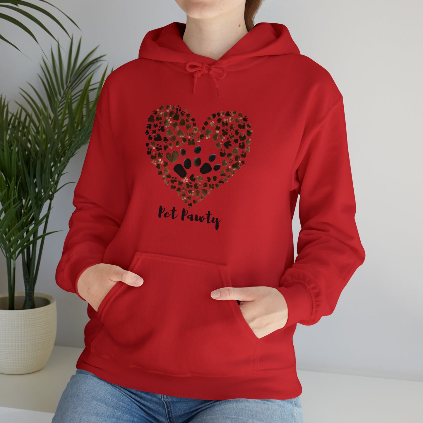 Paws and Play: Pet Paw-ty Unisex Hoodie | Furry Friends Fiesta Hoodies