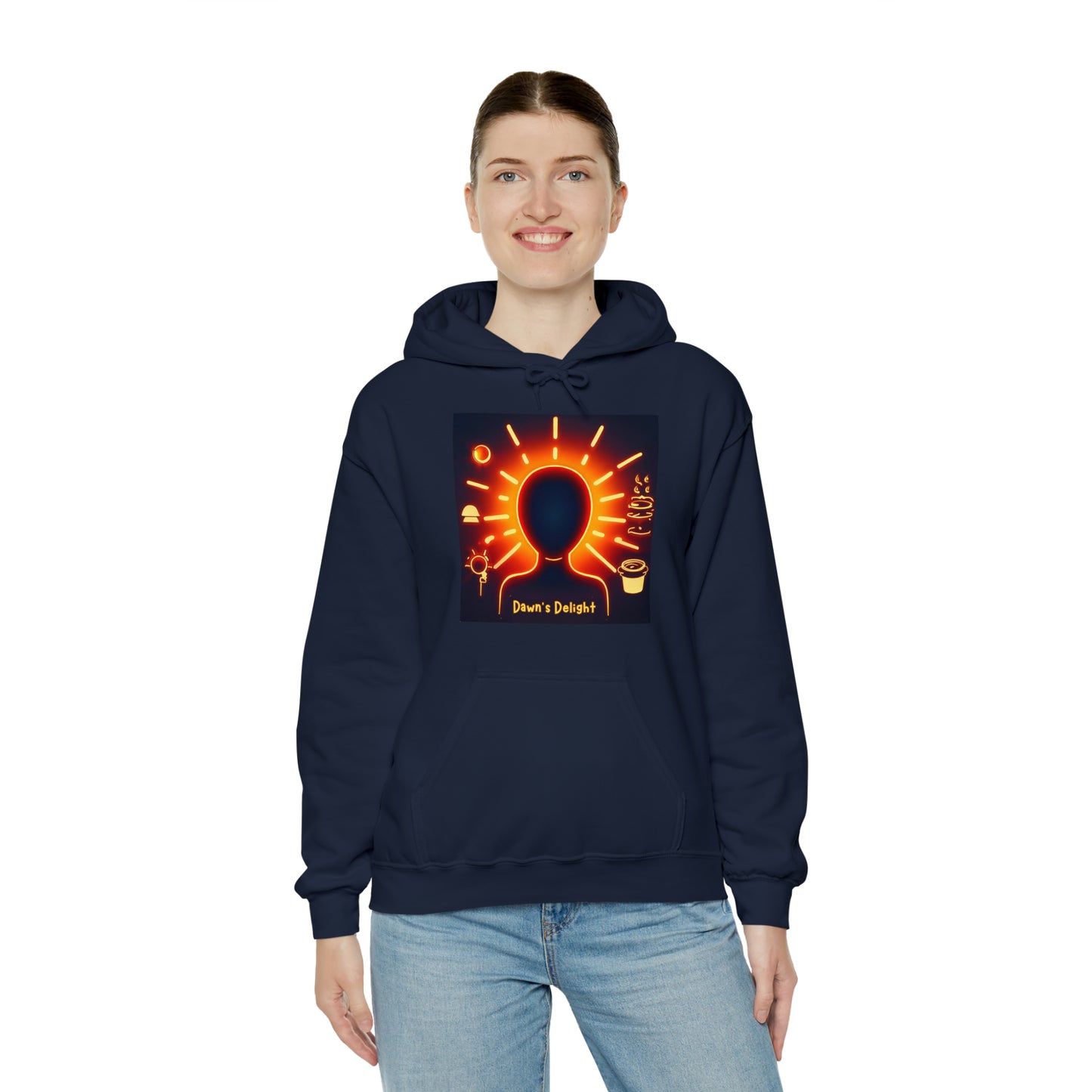 Dawn's Delight: Morning Person Unisex Hoodie | Sunrise Vibes Hoodies