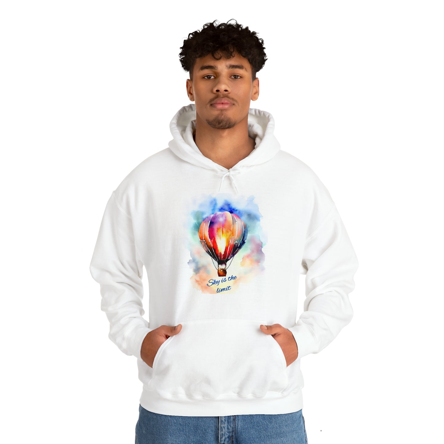 Boundless Horizons: Sky's the Limit Unisex Hoodie | Elevate Your Dreams Hoodies