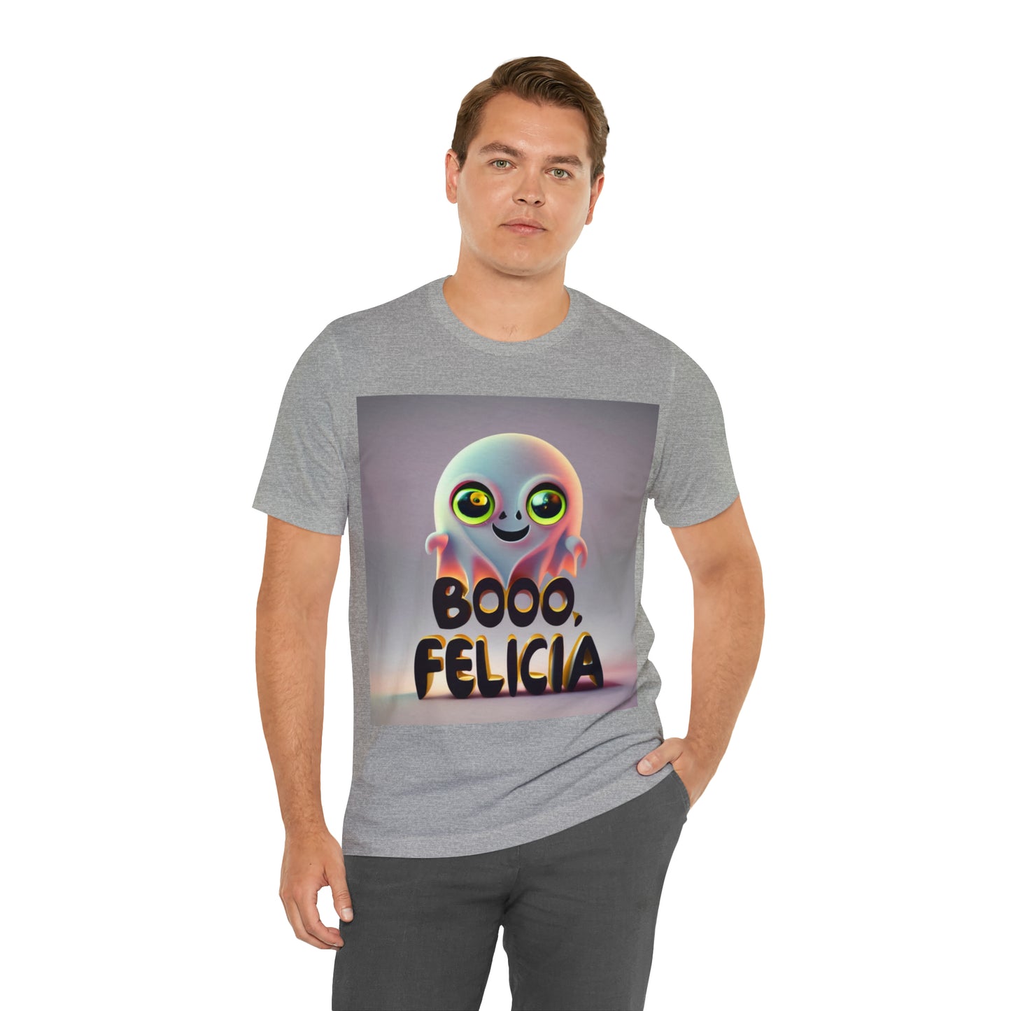 Boo Felicia Halloween T-shirt, Stylish Spooky Wear | Halloween Vibes Tee