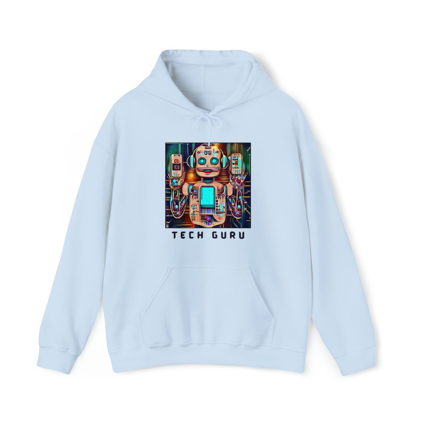 Digital Savvy: Tech Guru Unisex Hoodie | Electronics Enthusiast Hoodies