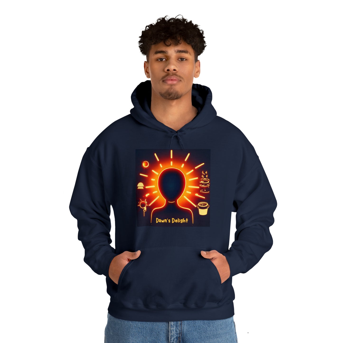 Dawn's Delight: Morning Person Unisex Hoodie | Sunrise Vibes Hoodies