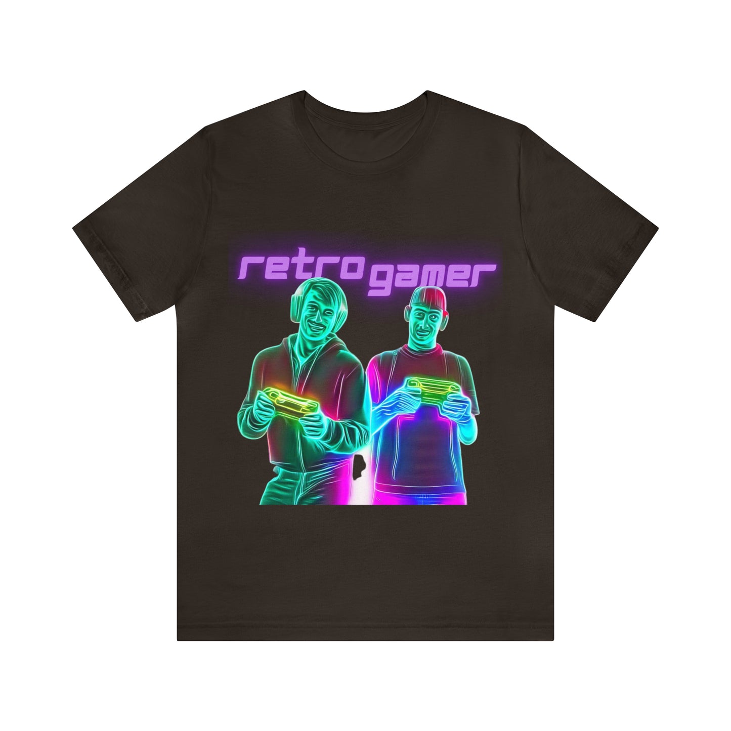 Vintage Gaming Vibes: Retro Gamer Unisex Tee | Pixel Nostalgia T-Shirts