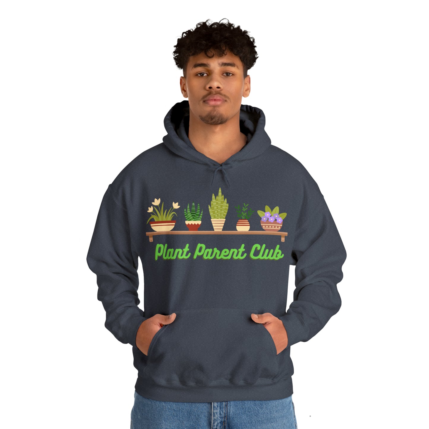 Nurture Nature's Beauty: Plant Parent Club Hoodie | Botanical Bliss Hoodies