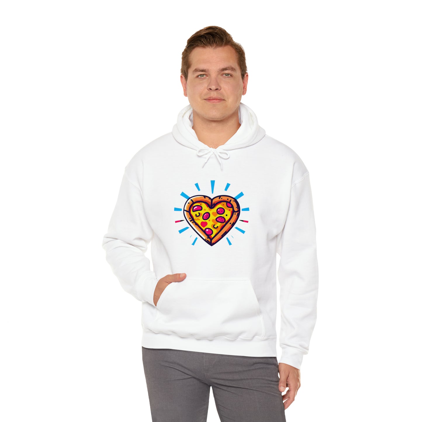 Slice of Love: Pizza My Heart Unisex Hoodie | Pizza Passion Hoodies