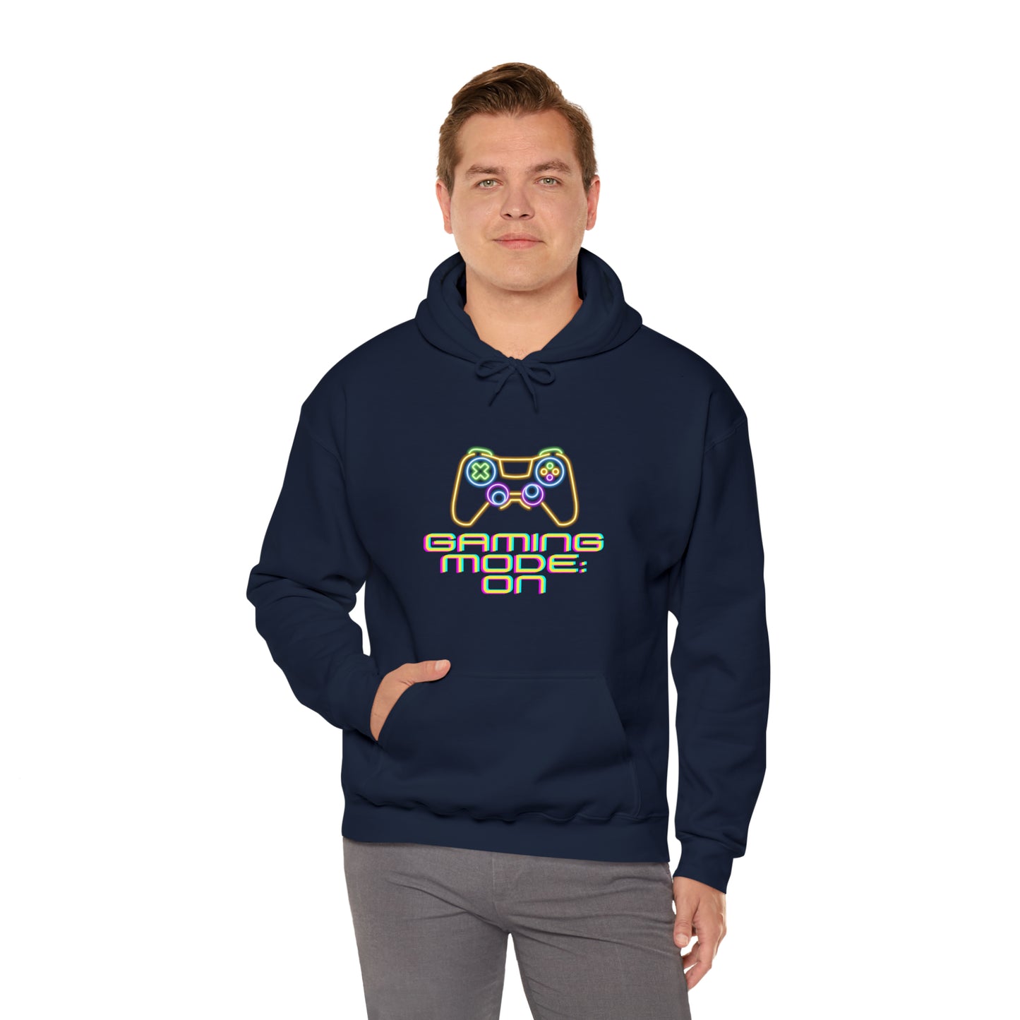 Pixel Power Activated: Gaming Mode ON Hoodie | Level Up Hoodies