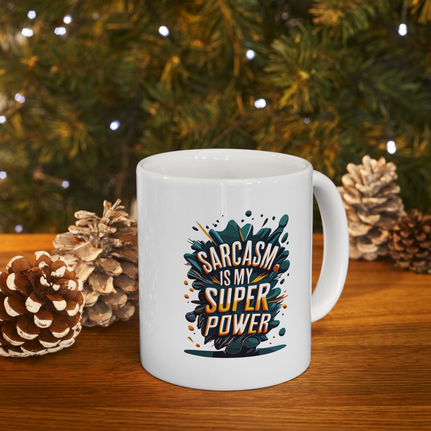 Sarcasm Is My Superpower Mug, Be Like No One (BLN1) Mugs, Ceramic Mug 11oz