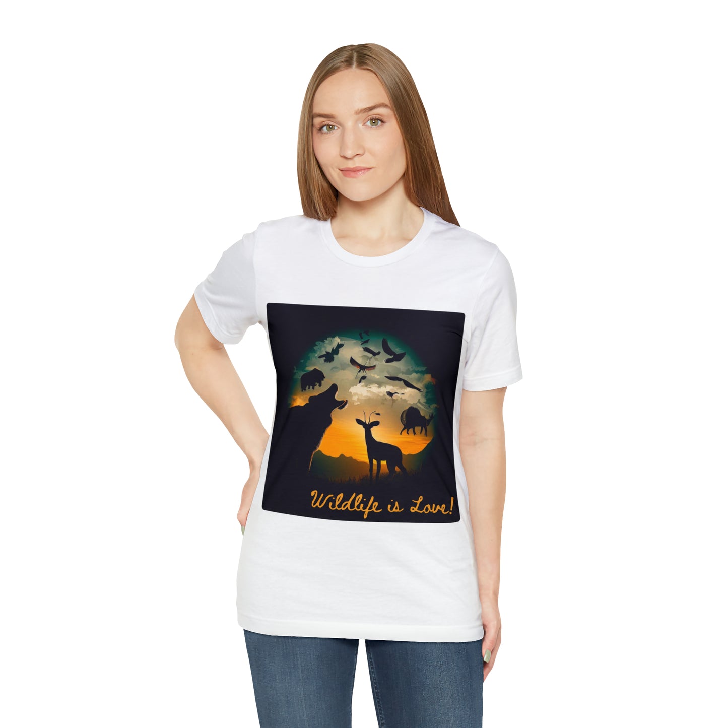 Nature's Companions: Wildlife Lover Unisex Tee | Creature Enthusiast T-Shirts