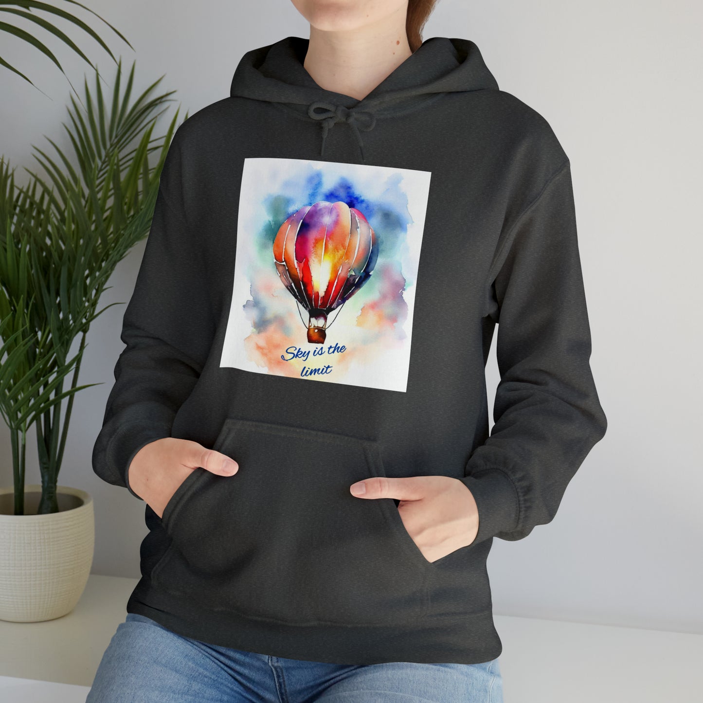 Boundless Horizons: Sky's the Limit Unisex Hoodie | Elevate Your Dreams Hoodies