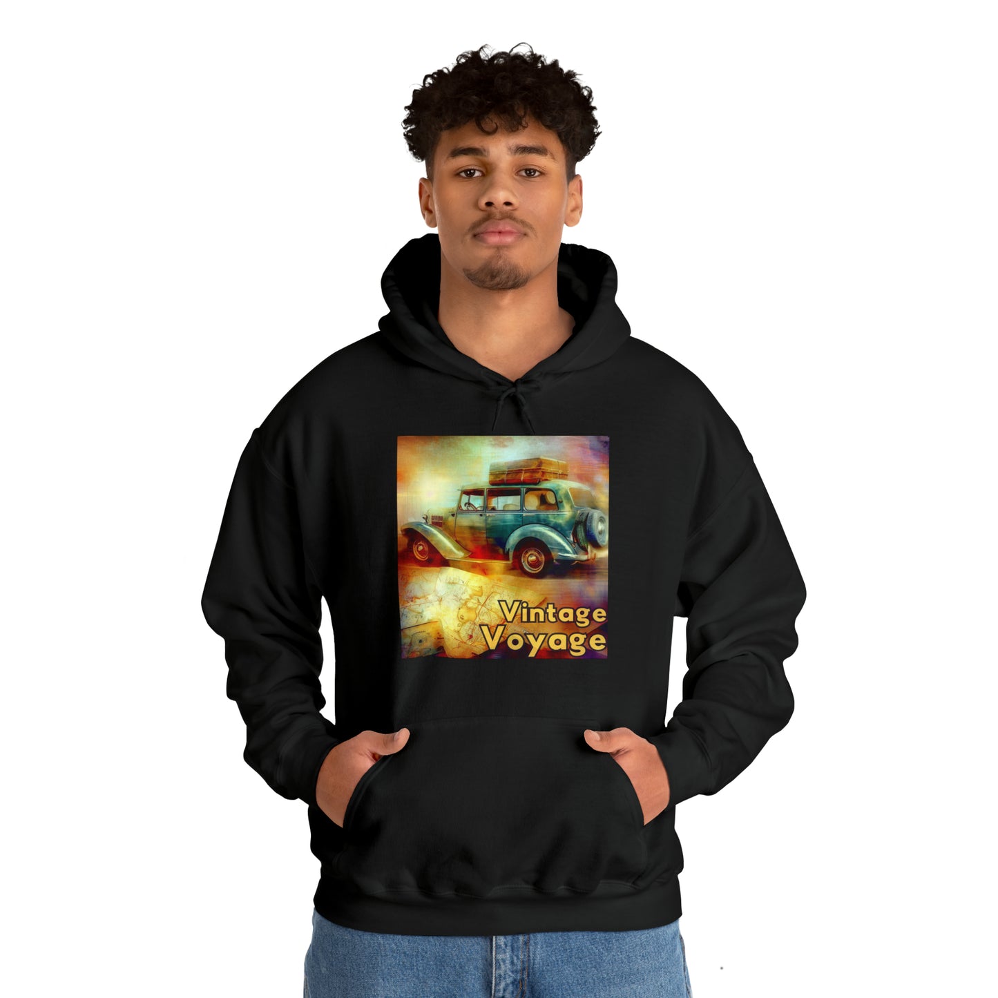 Vintage Voyage: Retro Roadtrip Unisex Hoodie | Classic Adventure Hoodies