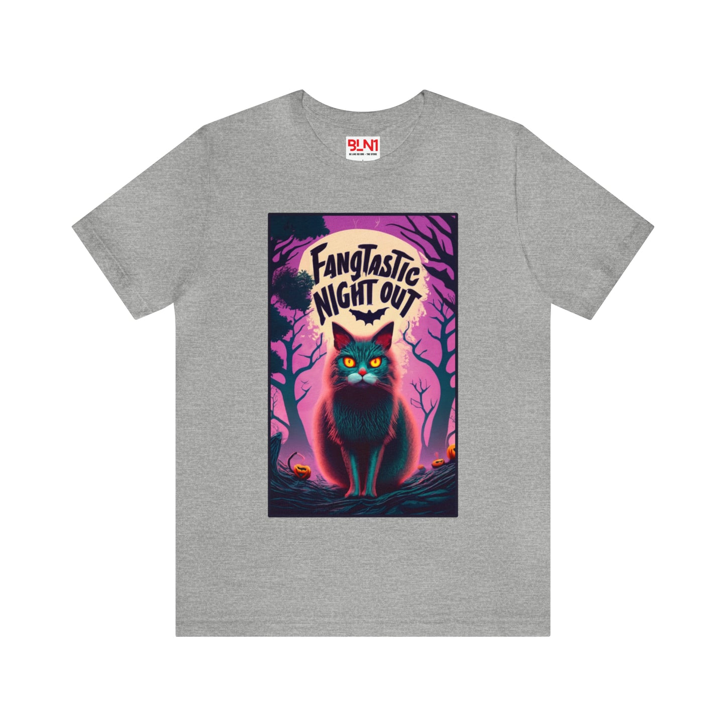 Fangtastic Night Out Halloween T-shirt - Vampires Unite - Embrace the Night | Halloween Vibes Tee